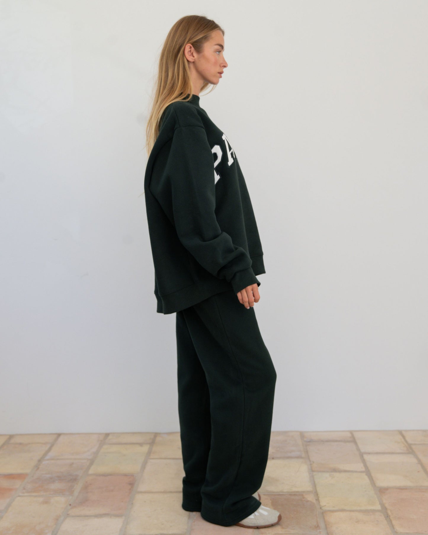 Varsity Mockneck - Forest