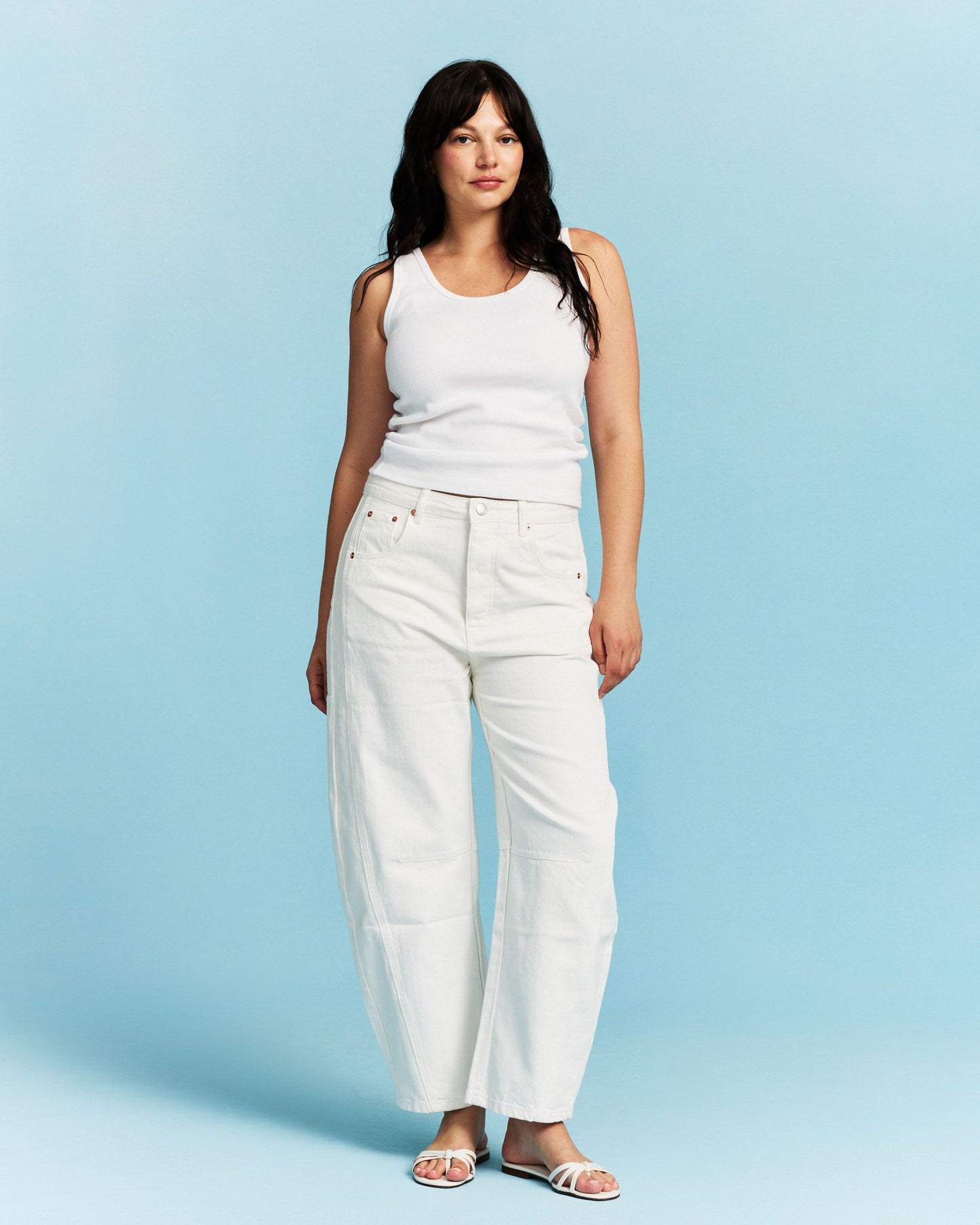 Horseshoe Jeans - White