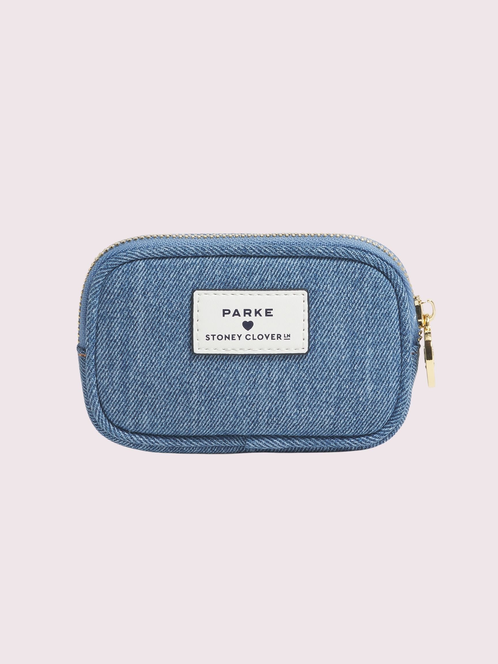 micro pouch -vintage wash