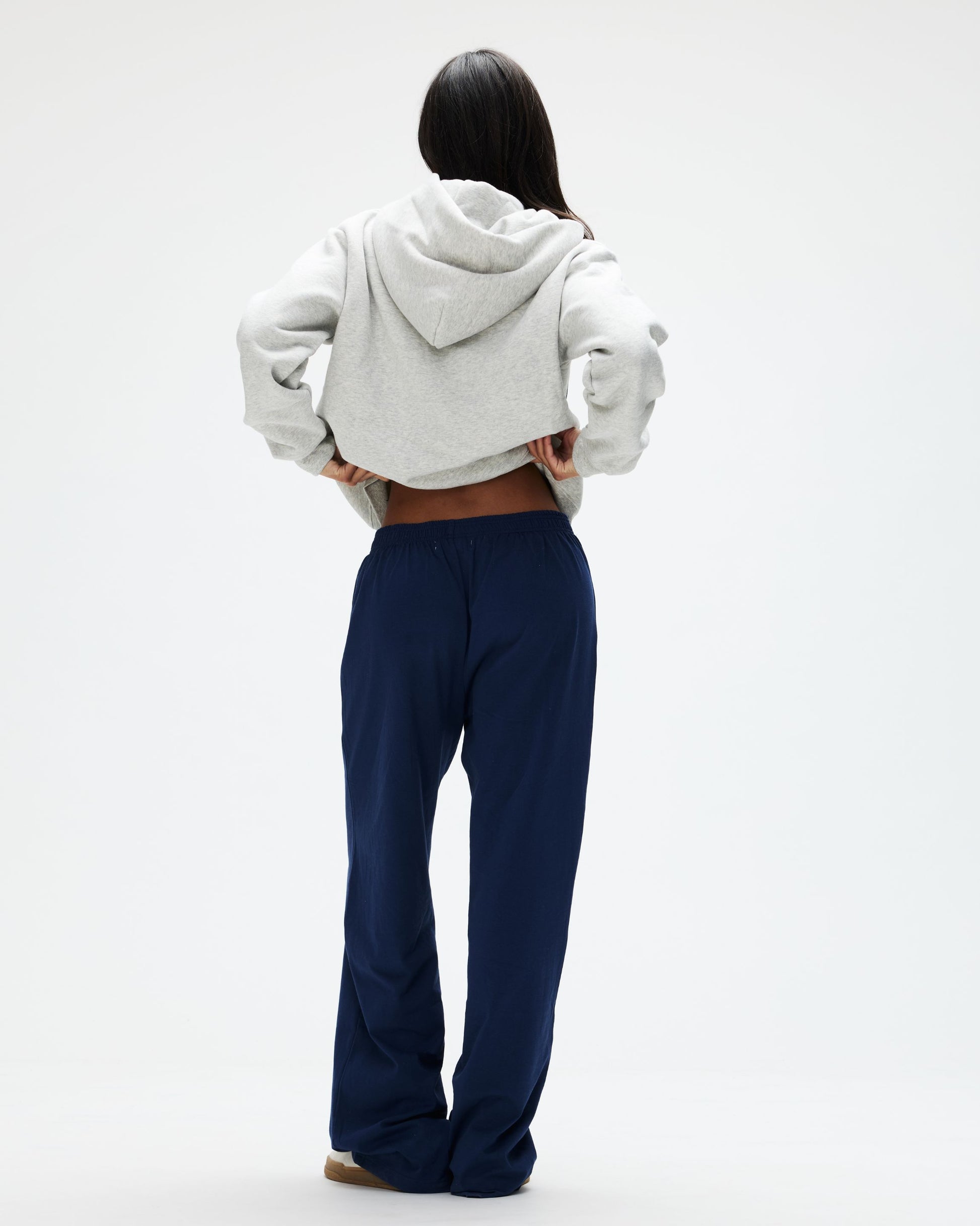 Cotton Boxer Pants - Denim