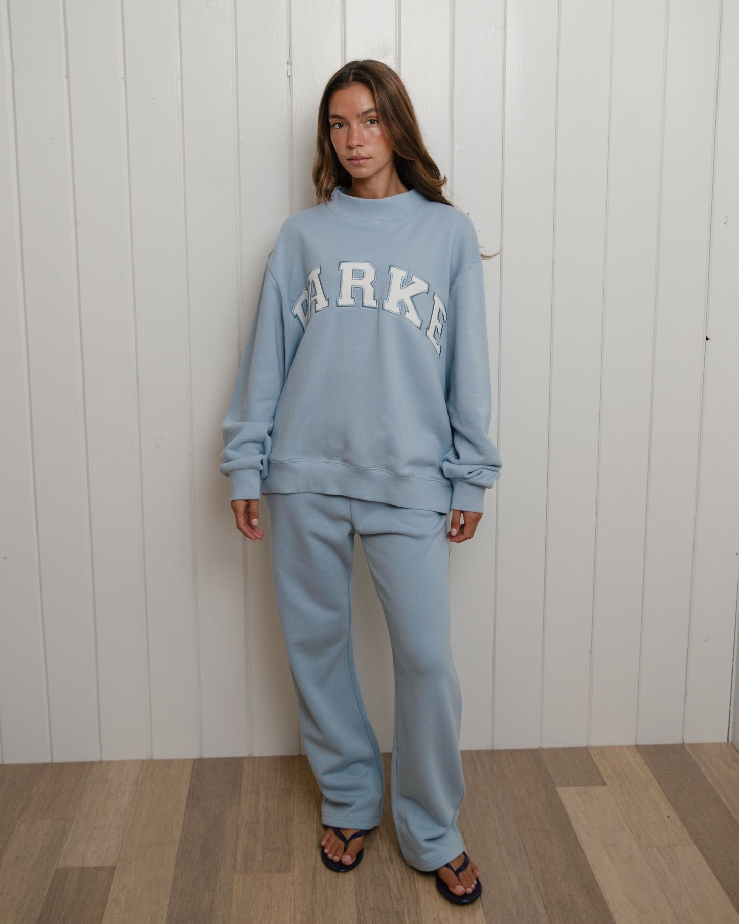 Varsity Mockneck - Salty