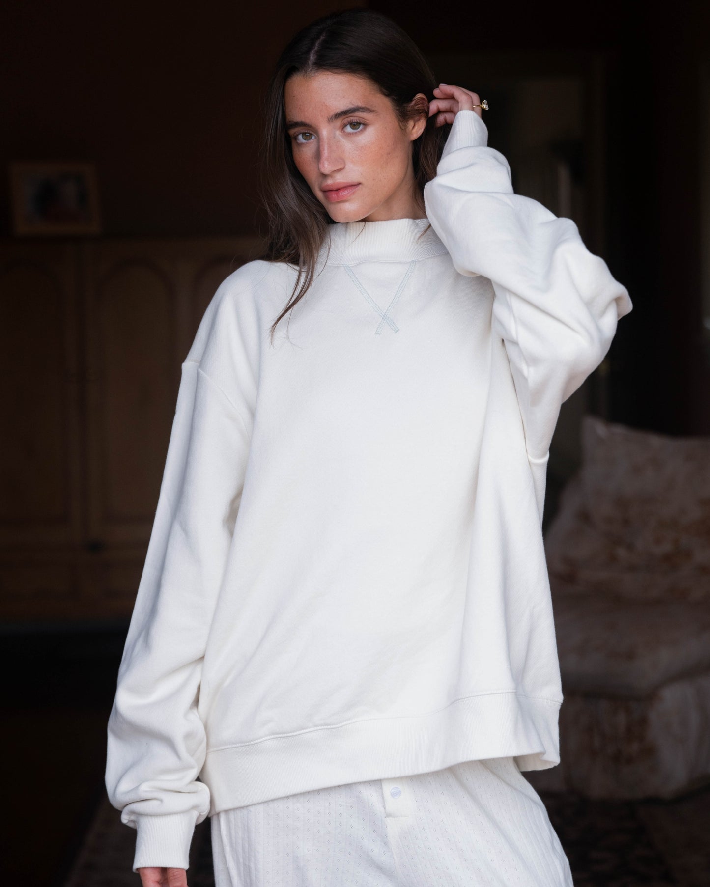 Bridal Classic Mockneck - Pearl