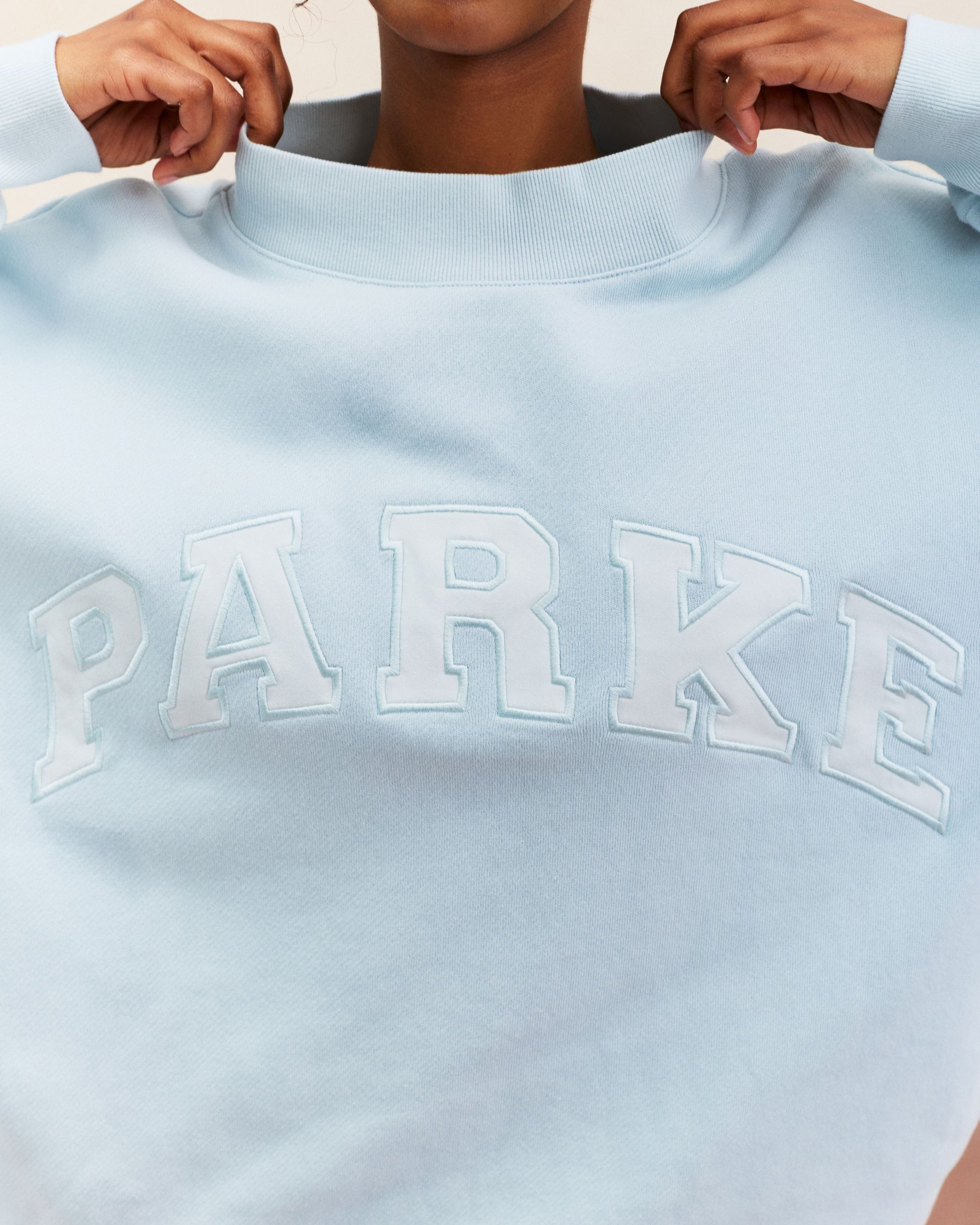 Varsity Mockneck - Frosting