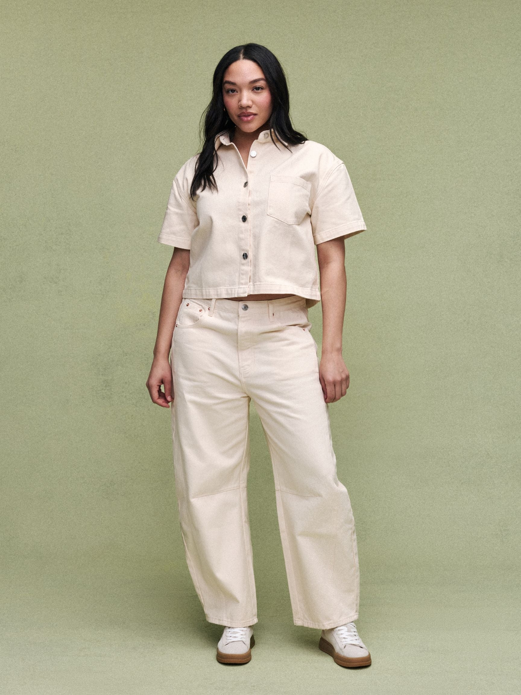 Horseshoe Jeans - Cream – PARKE