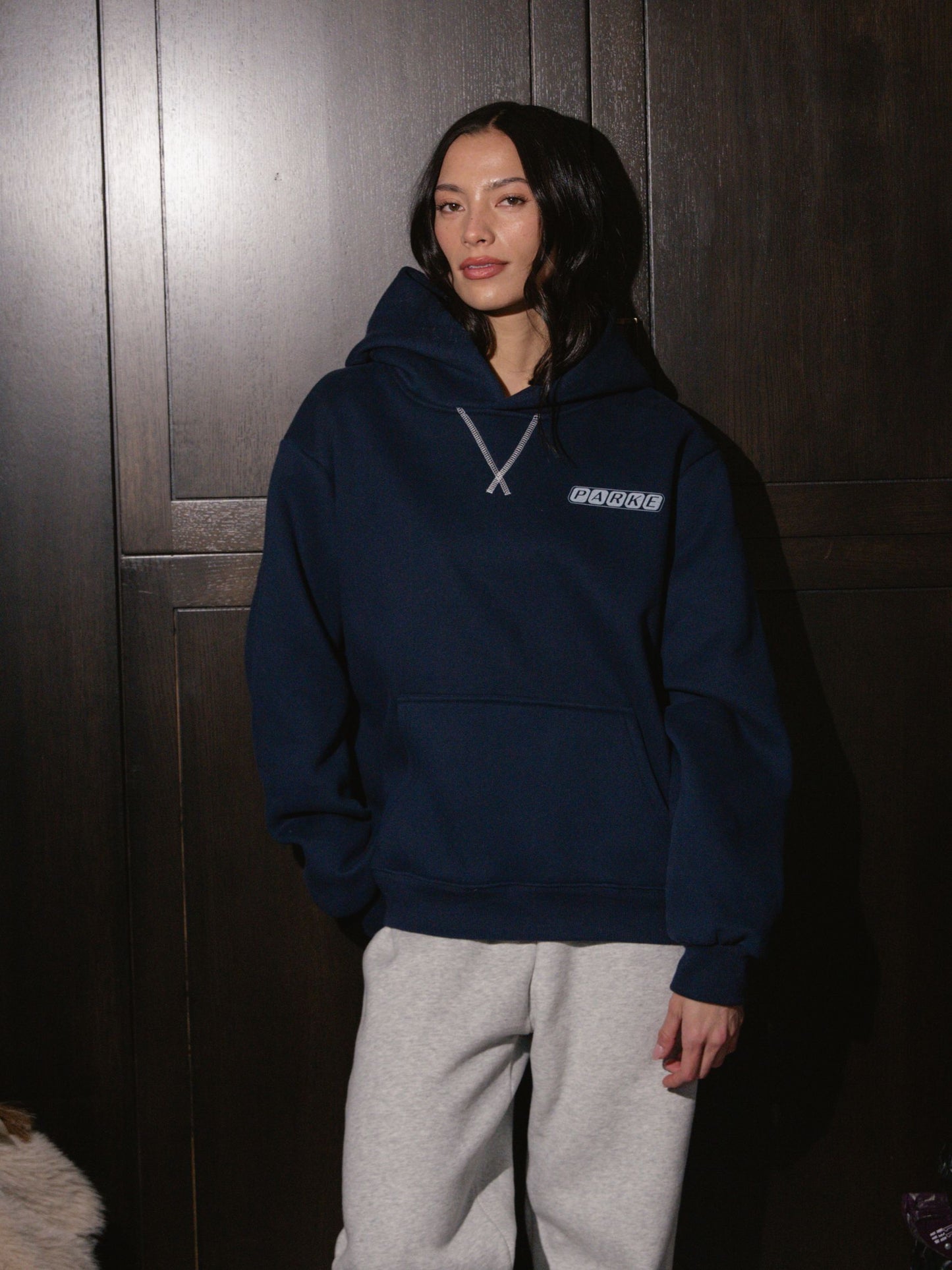 Parke Sport Graphic Hoodie - Shadow