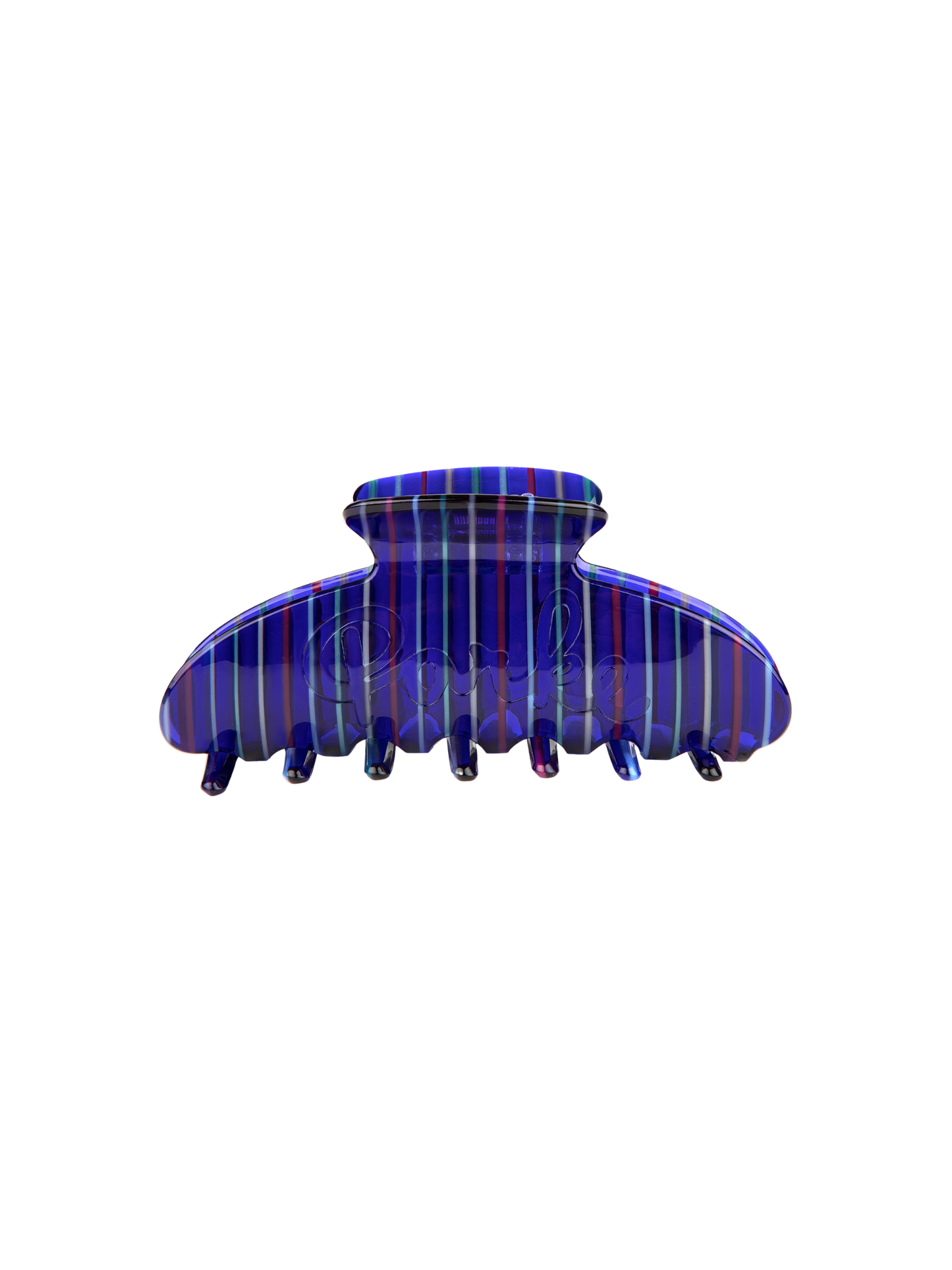 Cities Claw Clip -denim stripe