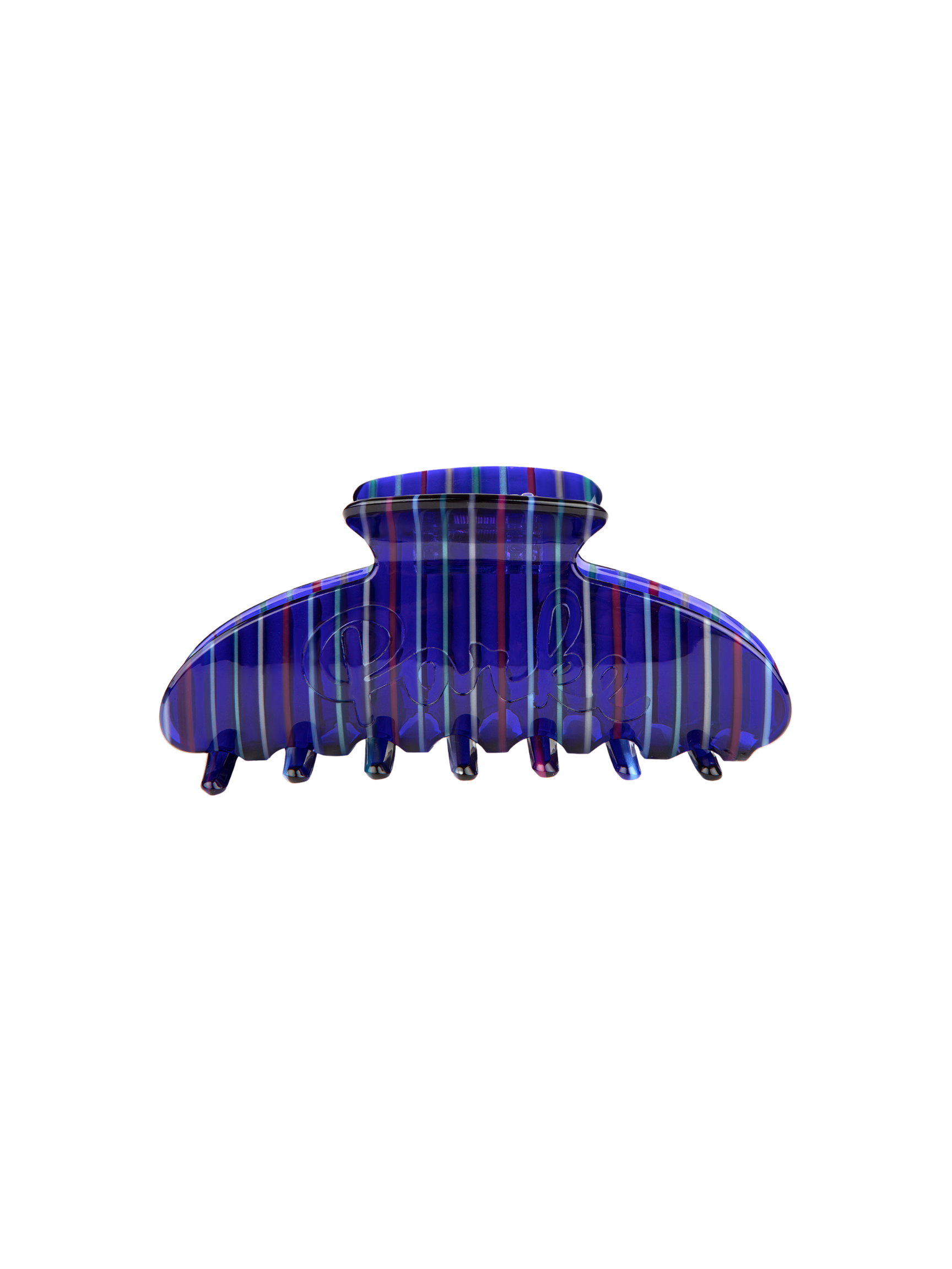 Cities Claw Clip -denim stripe