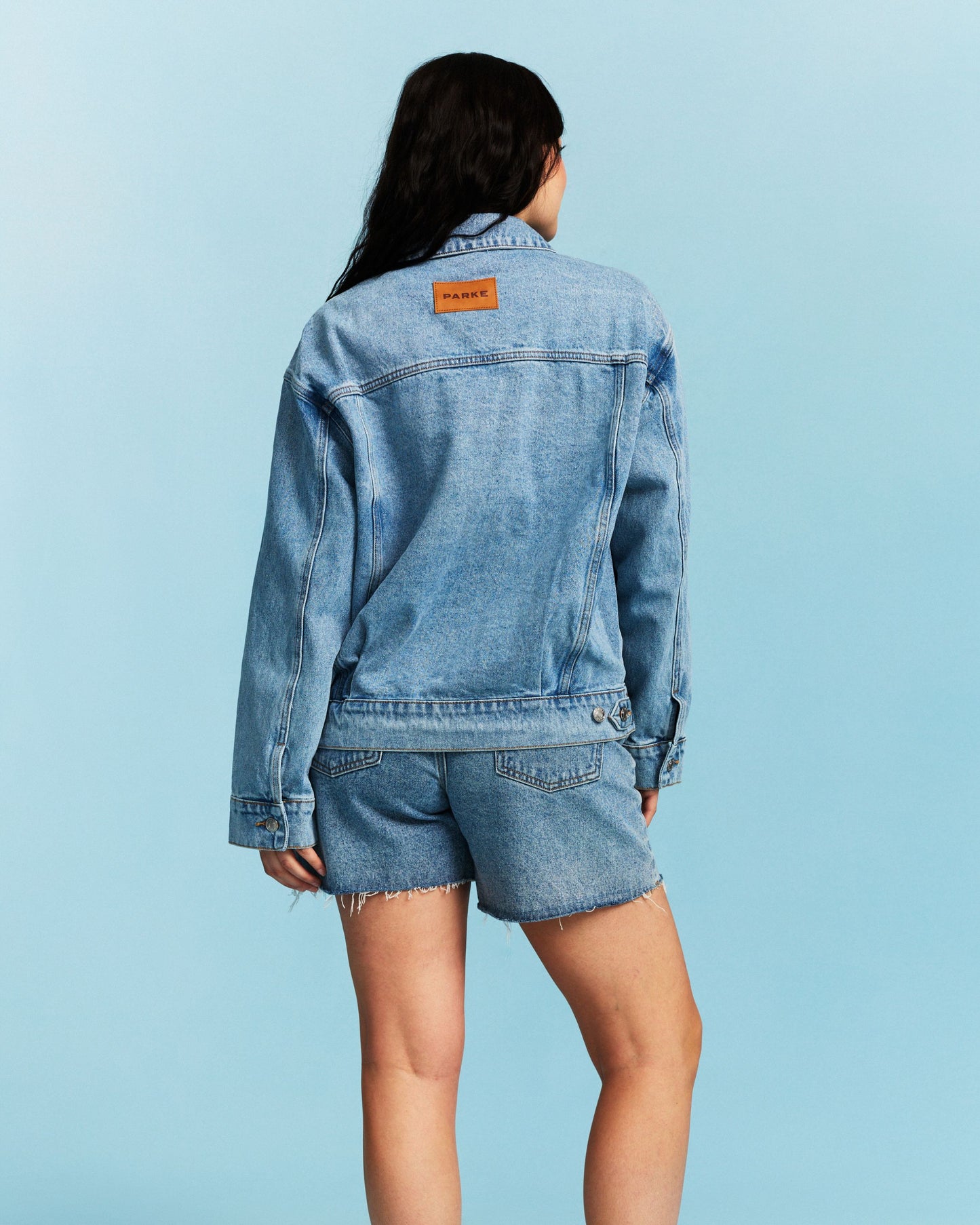 Oversized Denim Jacket - Vintage Wash