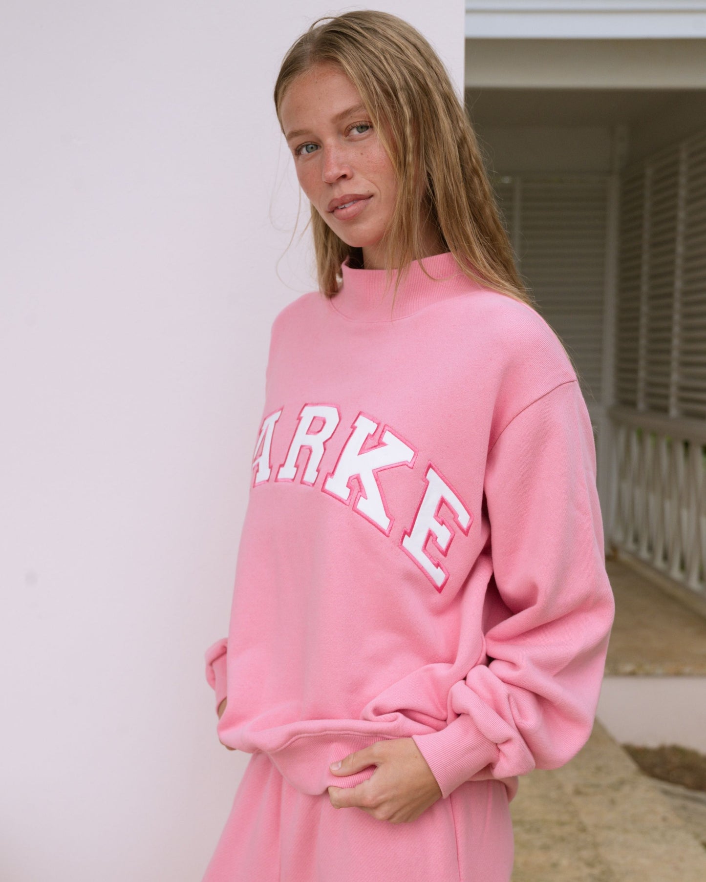 Varsity Mockneck - Conch