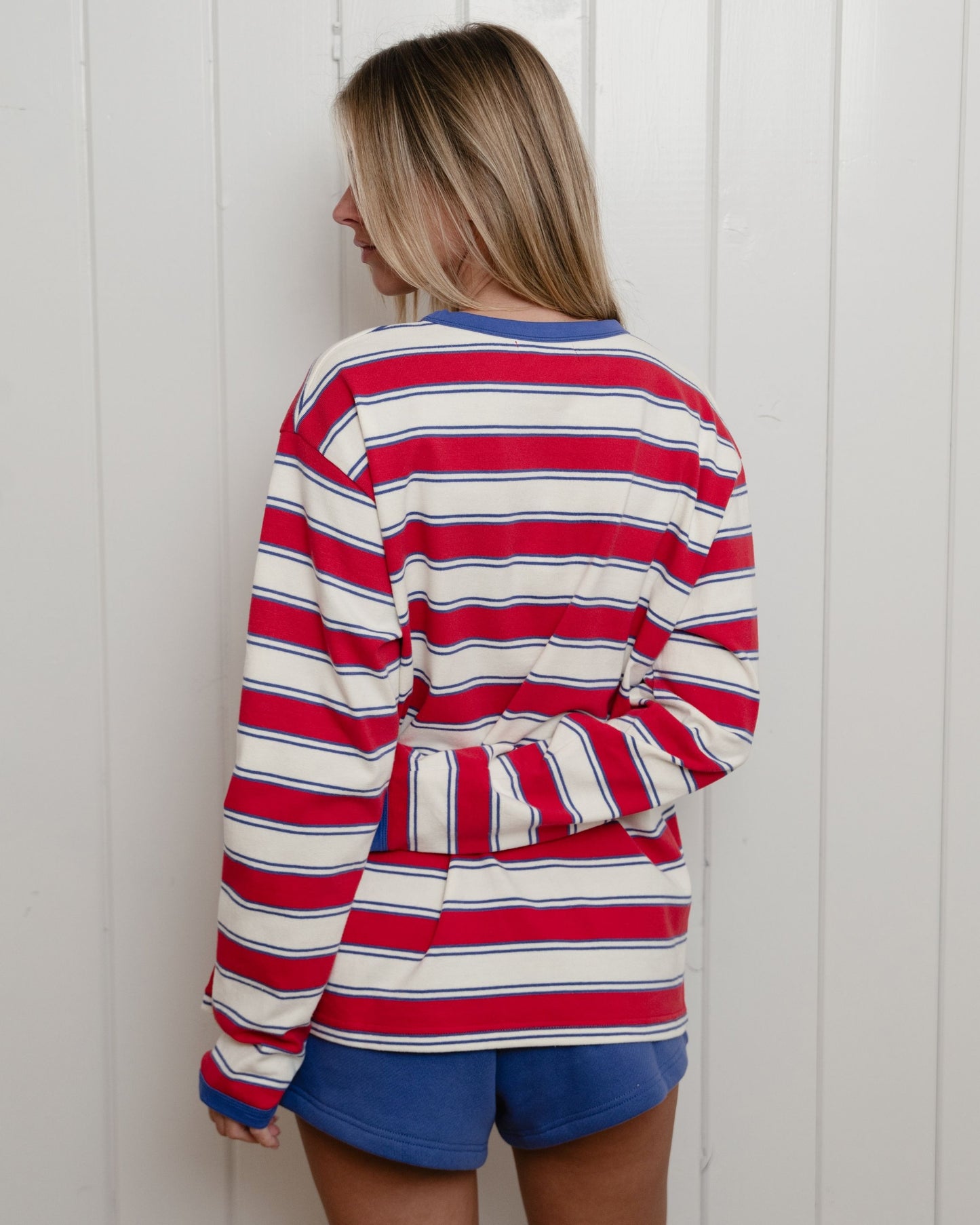 Long Sleeve Shirt - Lighthouse Stripe
