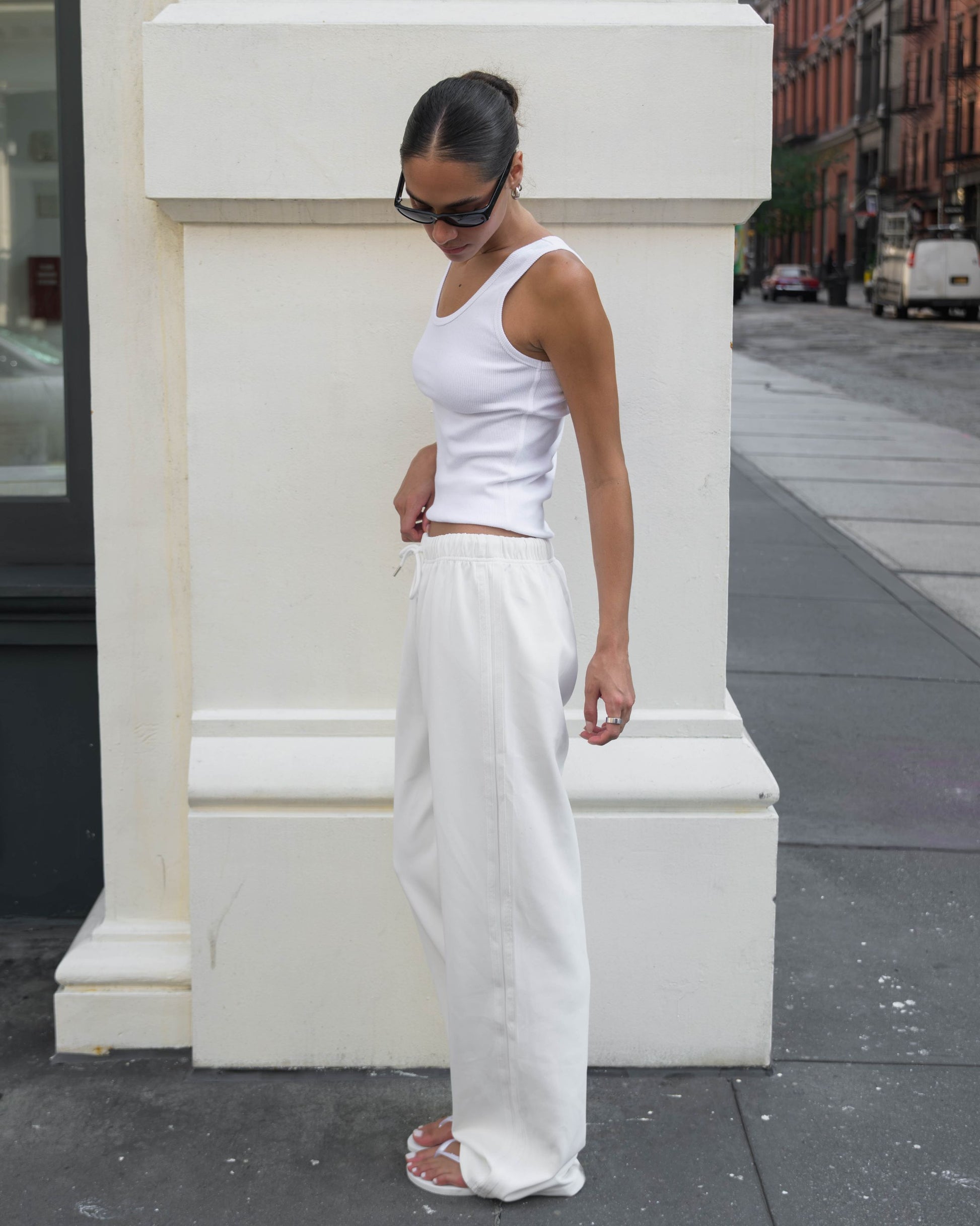 Track Pants - White
