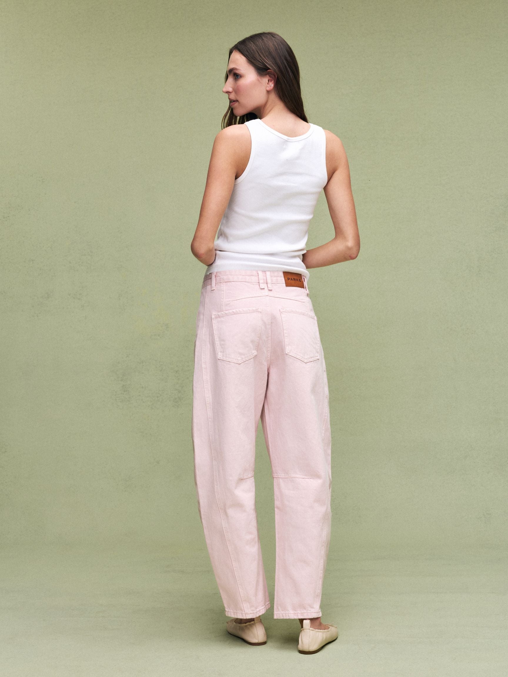 Horseshoe Jeans - Pink – PARKE