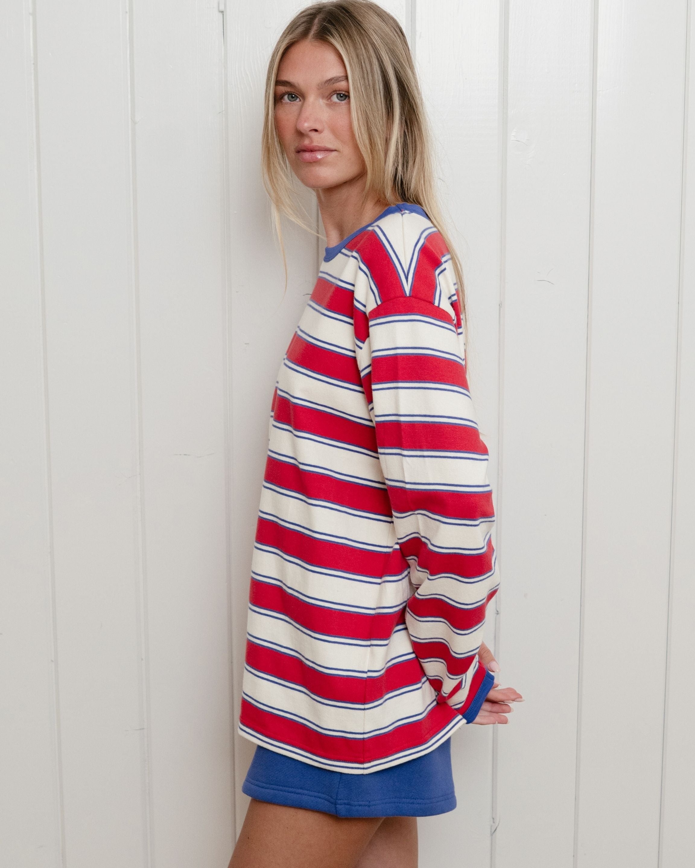 Long Sleeve Shirt - Lighthouse Stripe – PARKE