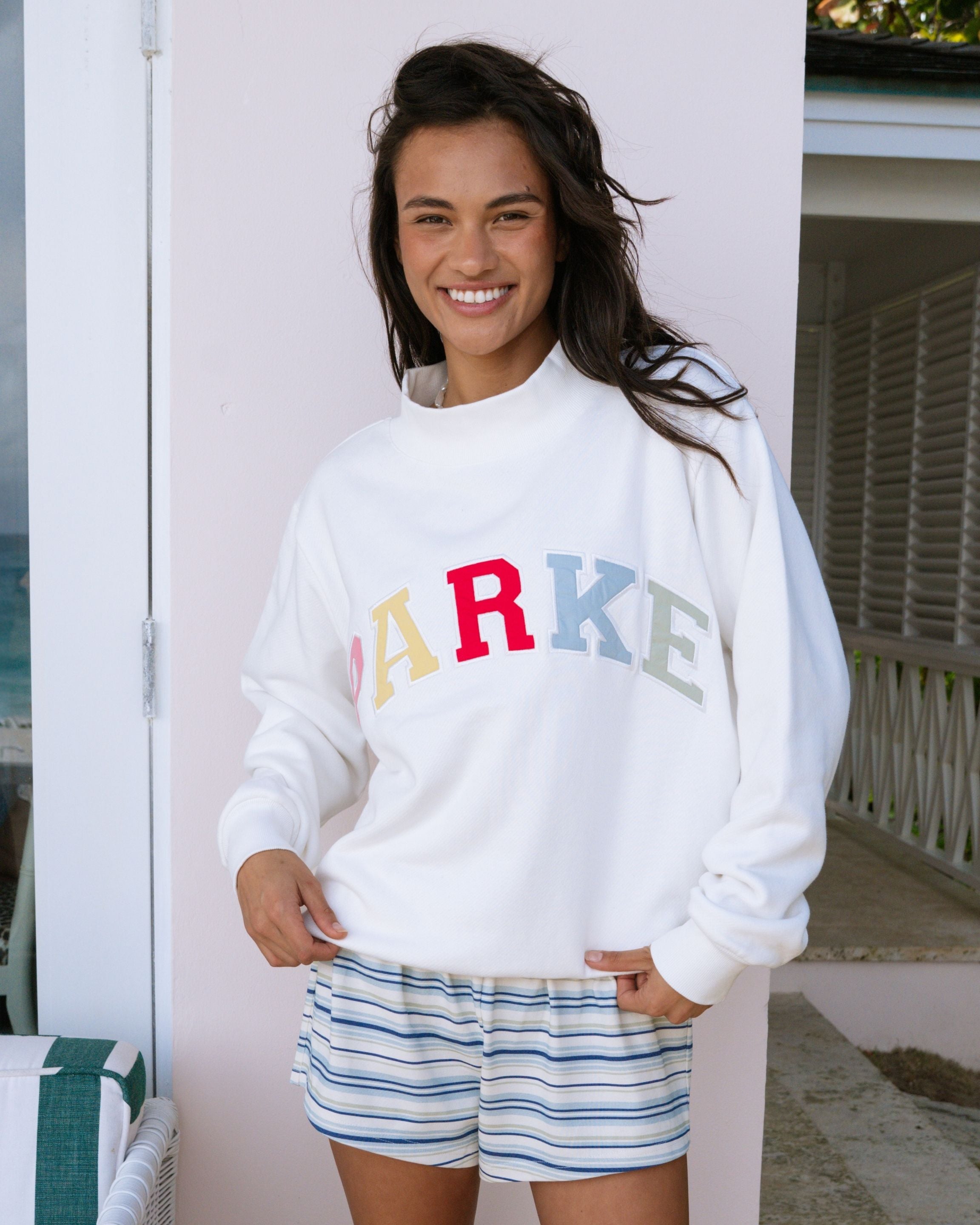 Preorder Varsity Mockneck - Paradise – PARKE