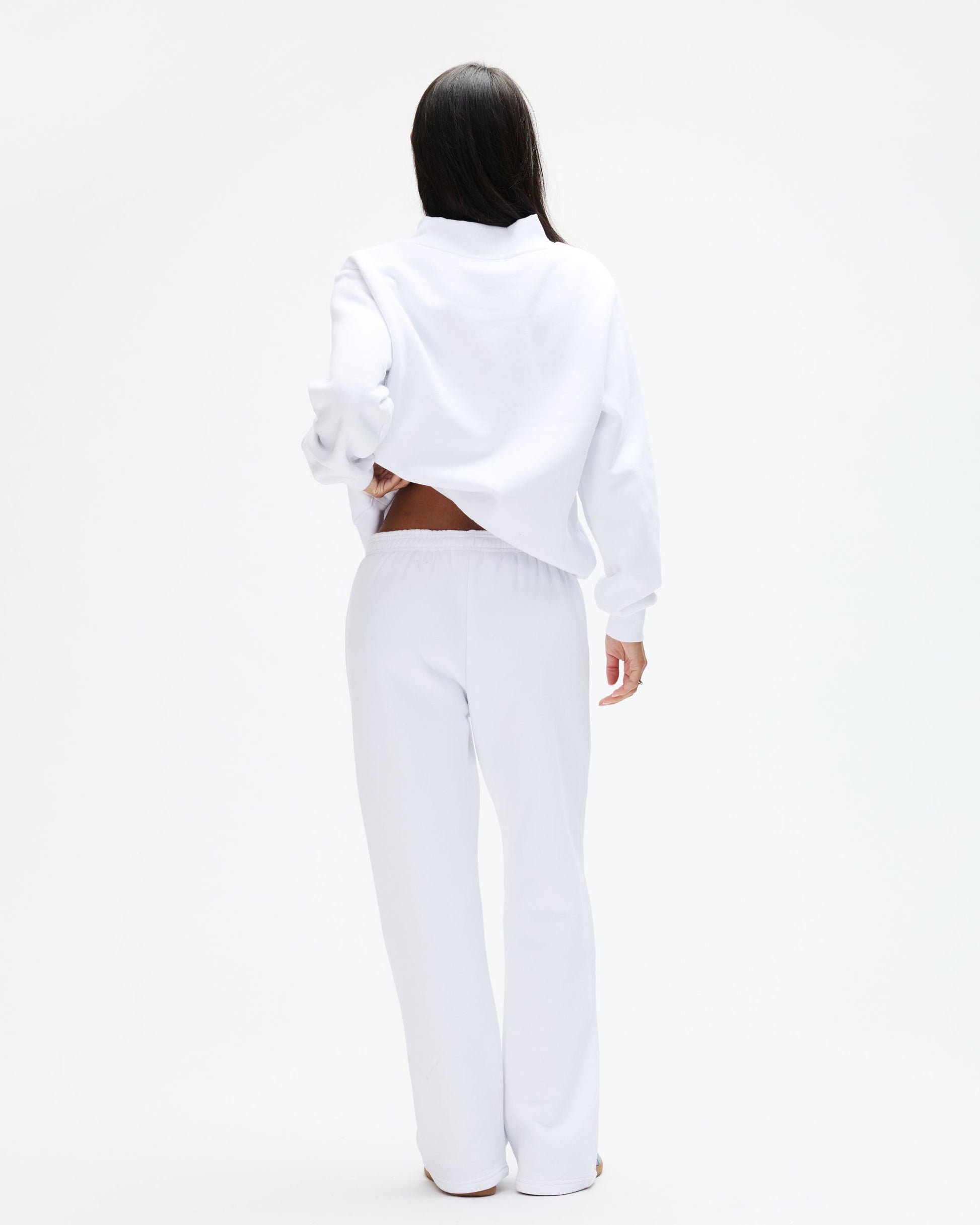 Boxer Sweatpants - White