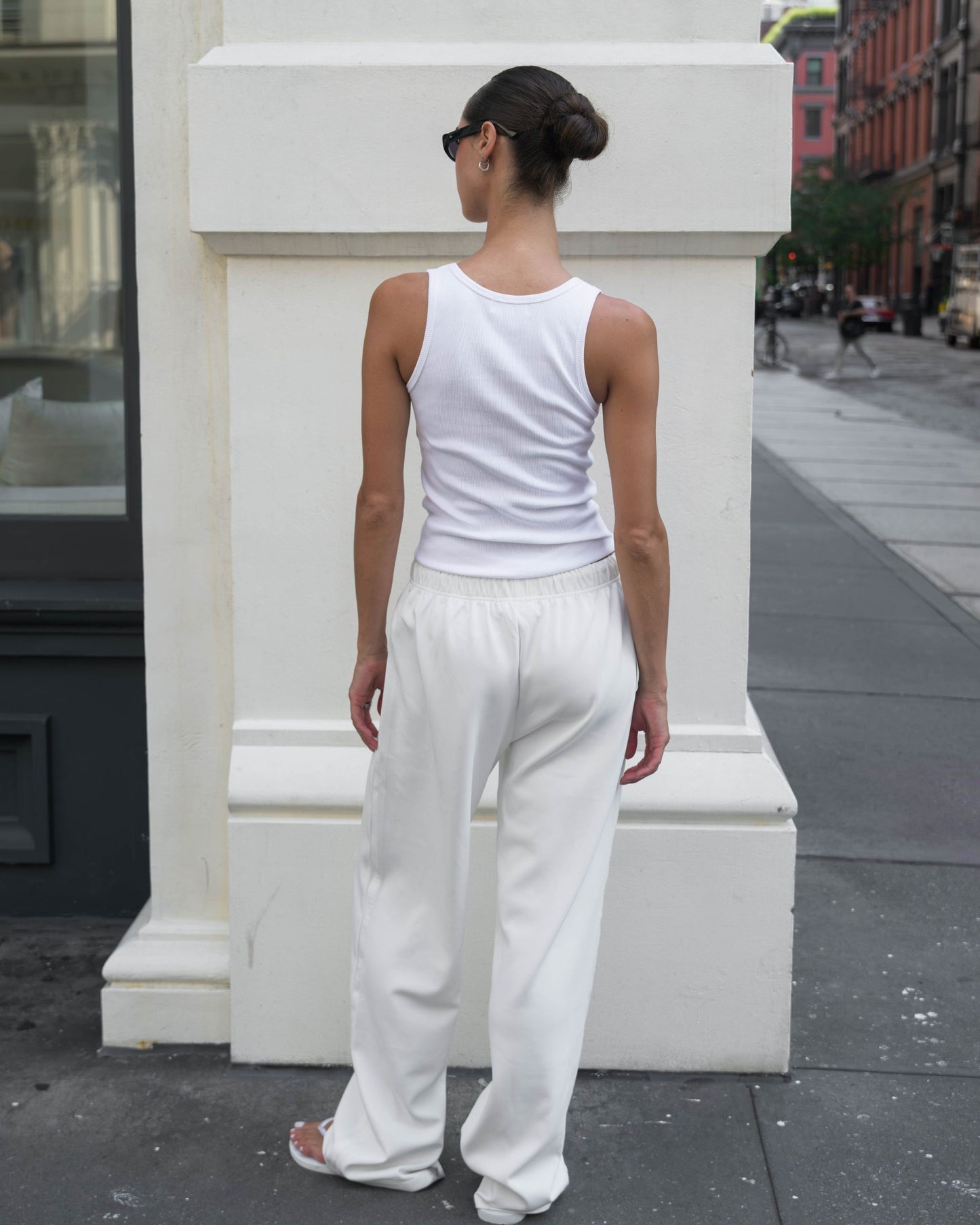 Track Pants - White