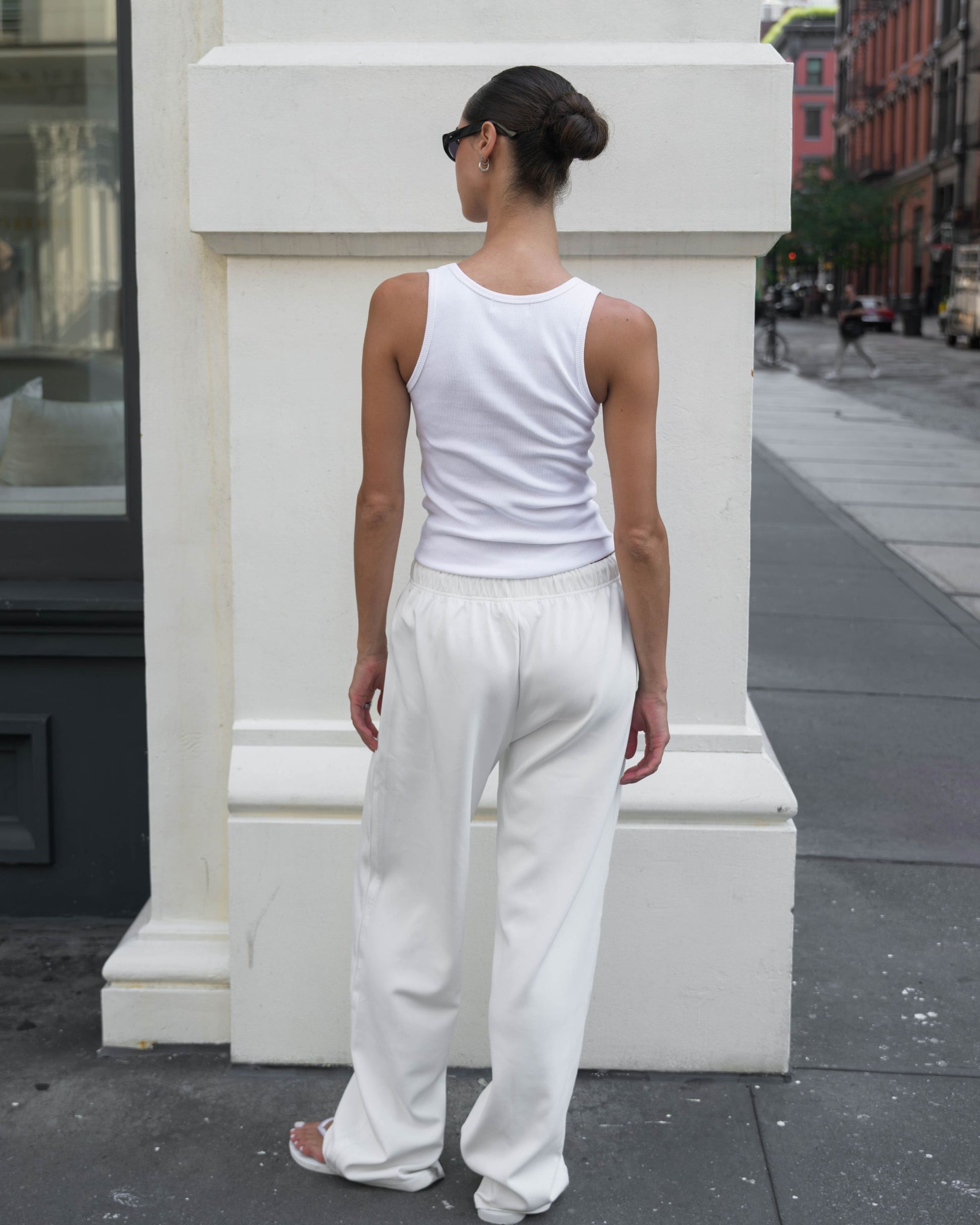 Track Pants - White