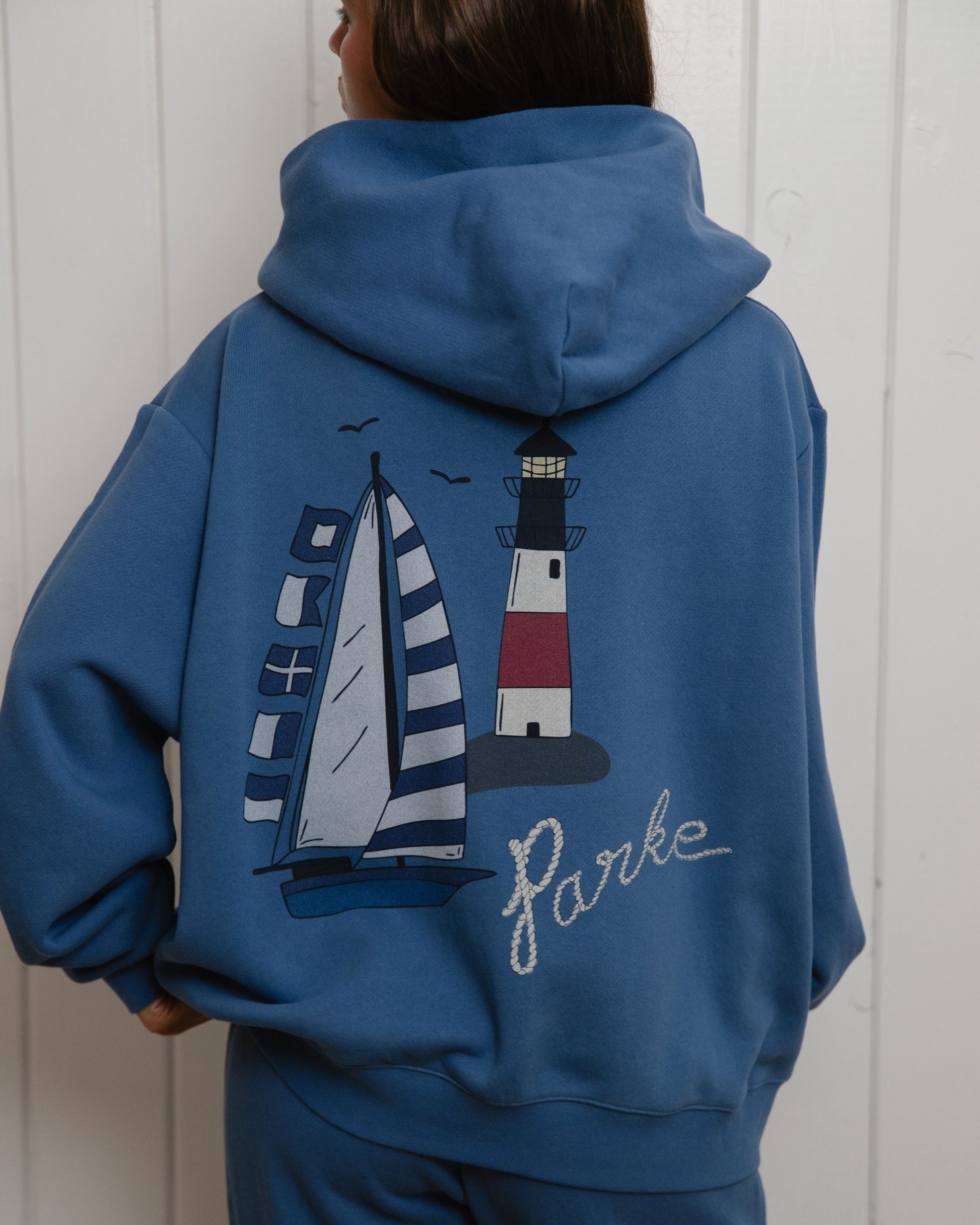 Coastal Hoodie - Washed Indigo