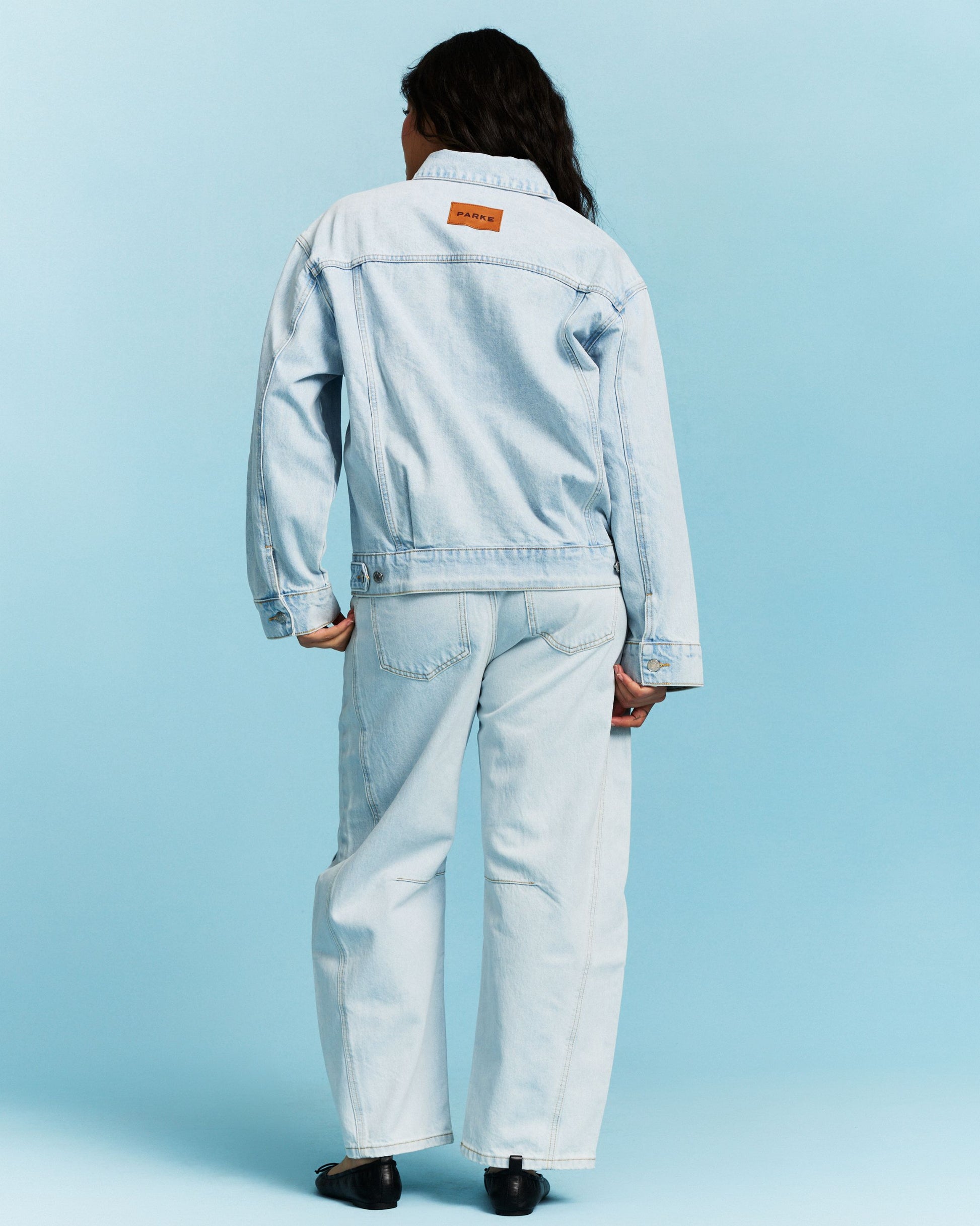 Oversized Denim Jacket - Light Wash