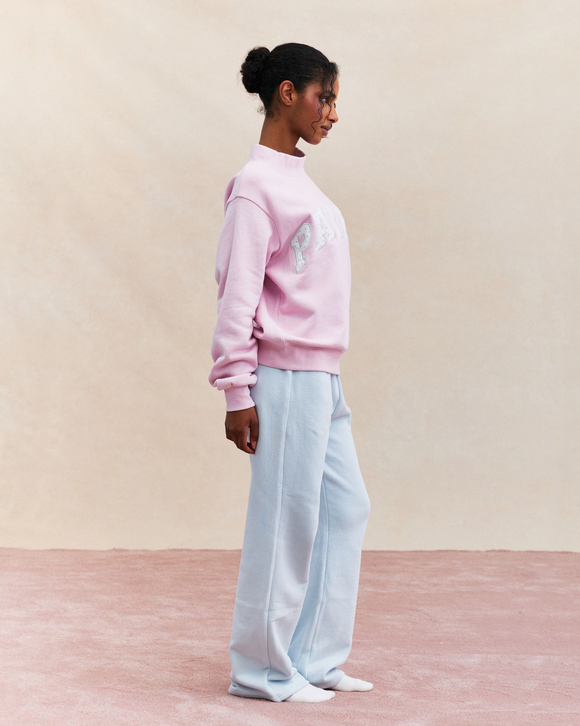 Varsity Mockneck - Birthday Cake
