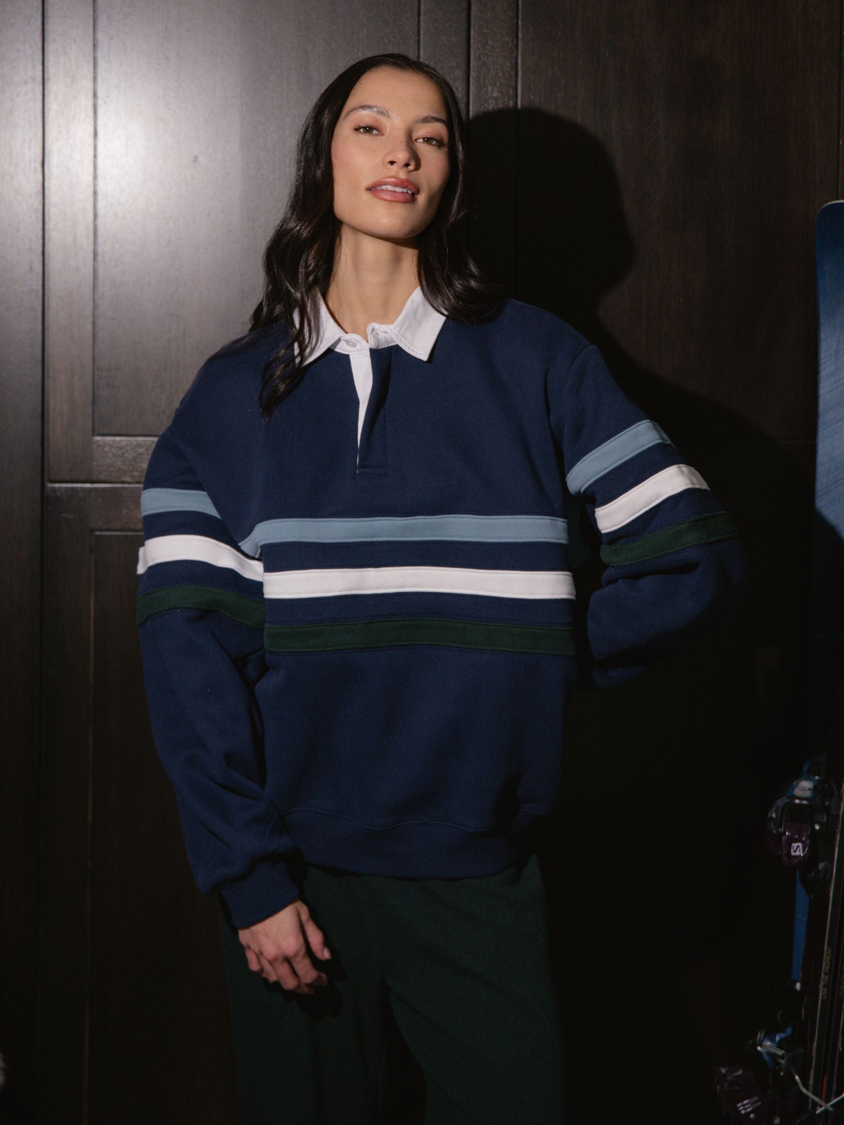 Sweatshirt NARLON donkerblauw gestreept online kopen Sweatshirt NARLON donkerblauw gestreept online kopen