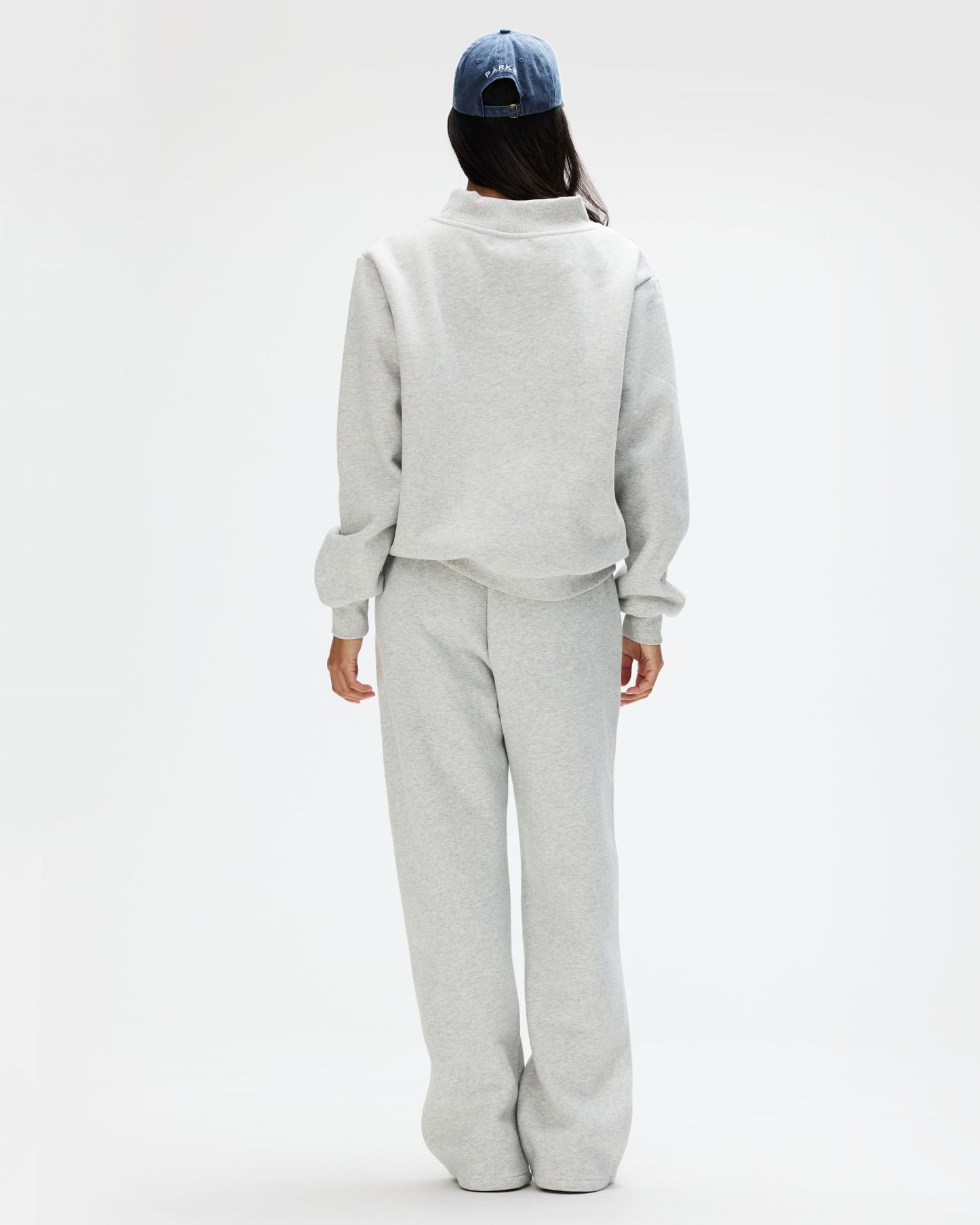 Signature Patch Mockneck - Classic Grey