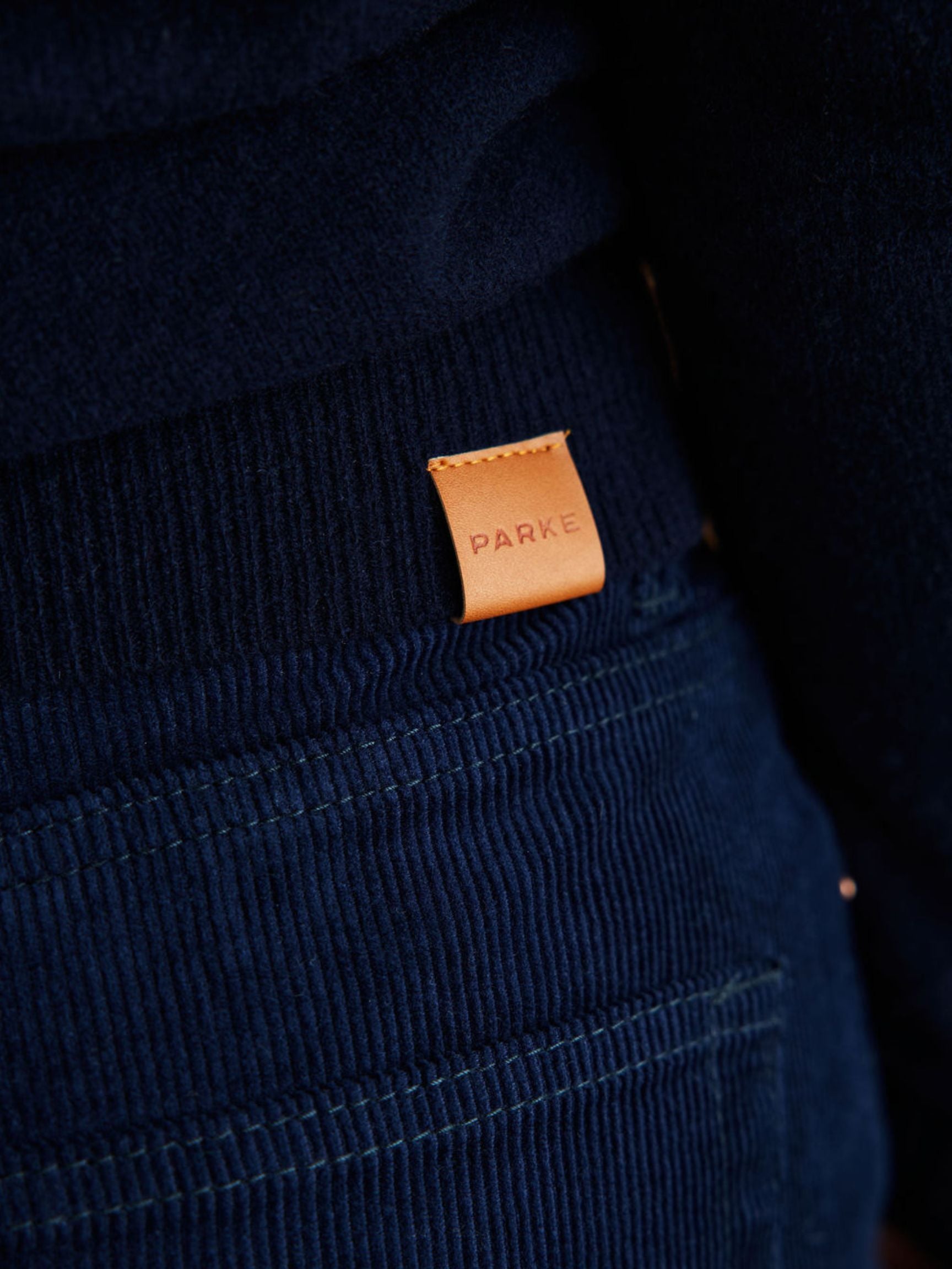 girl wearing Zip Up Sweater -navy