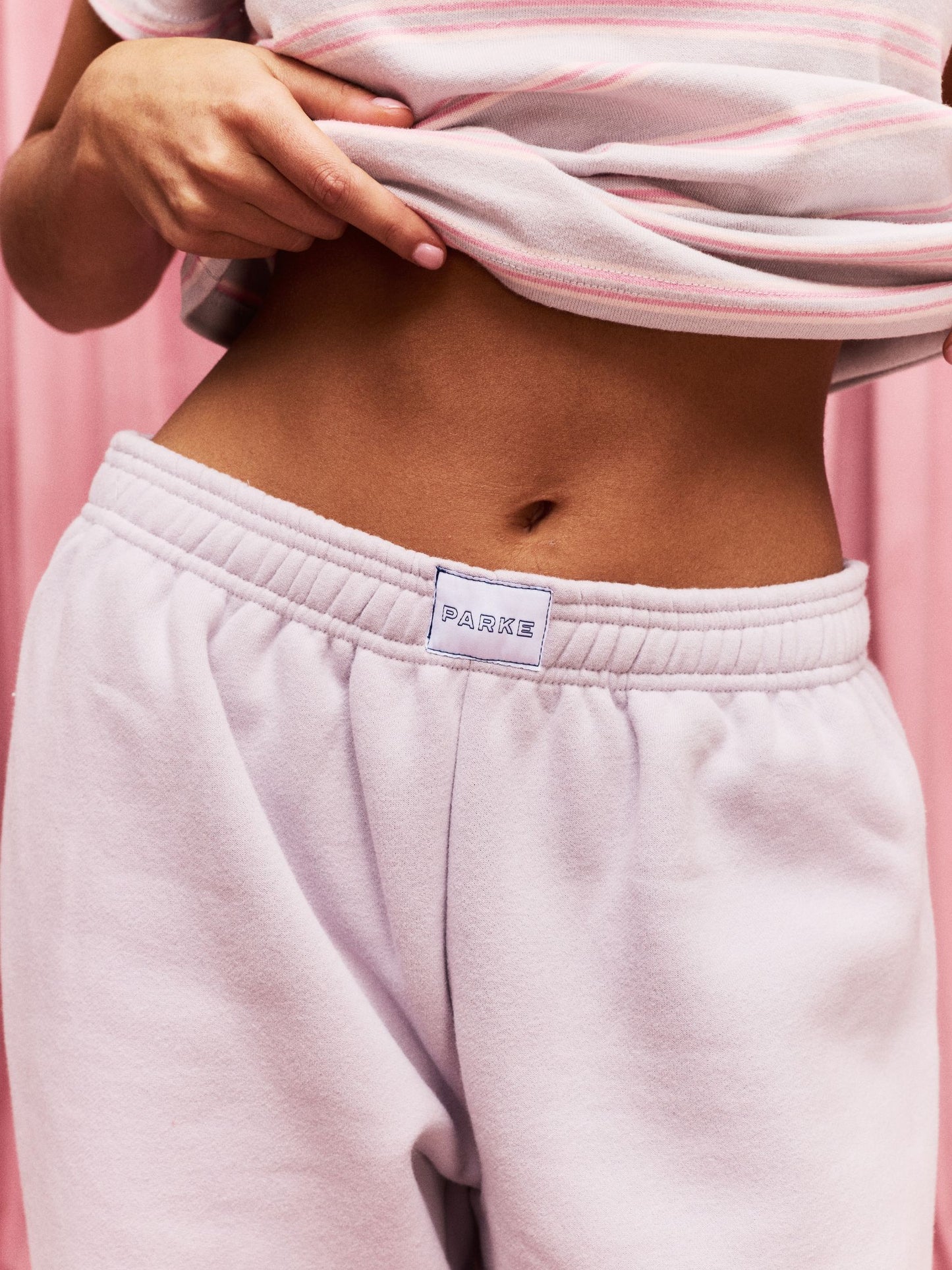 Boxer Sweatpants - Lavender