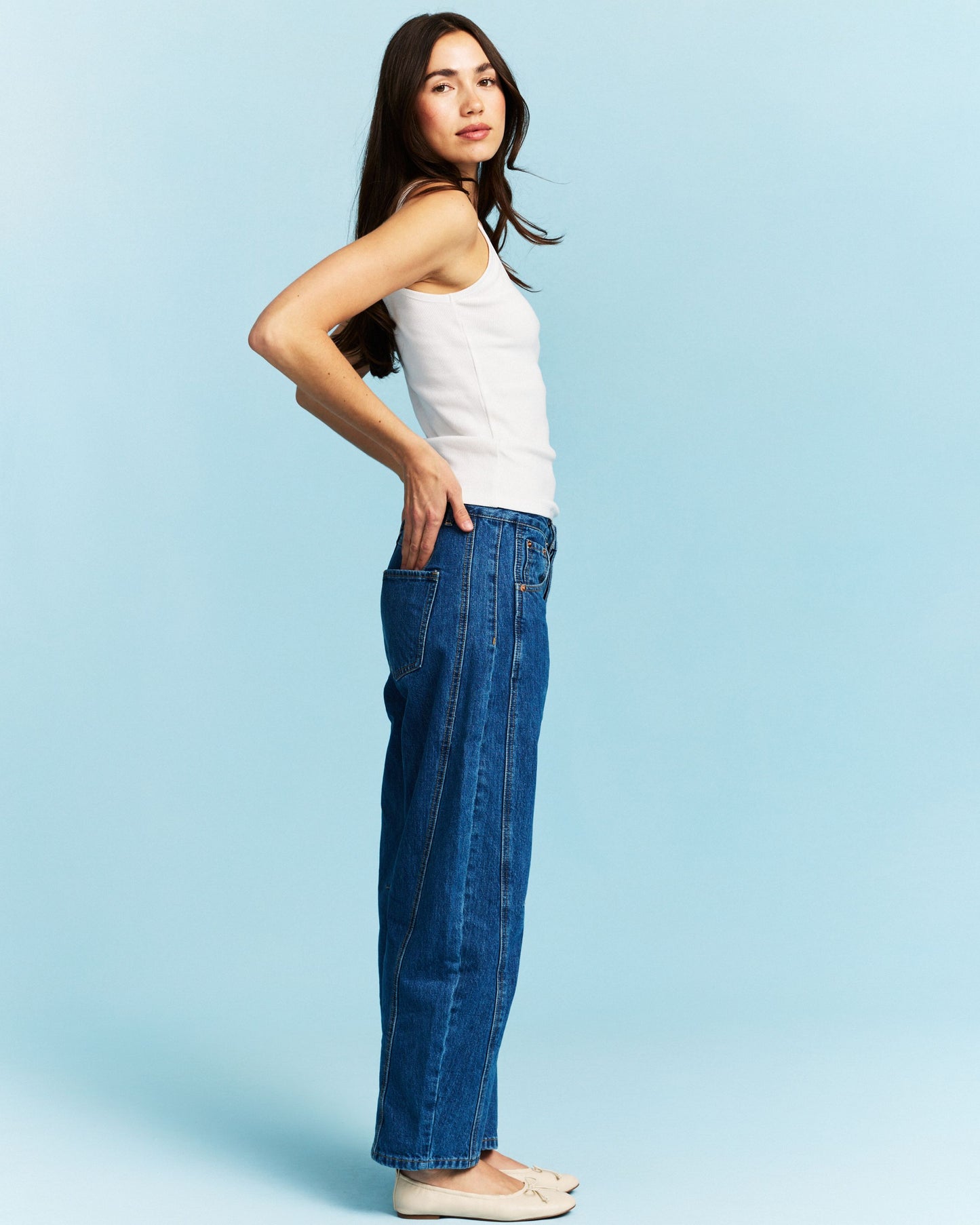 Horseshoe Jeans - Medium Wash