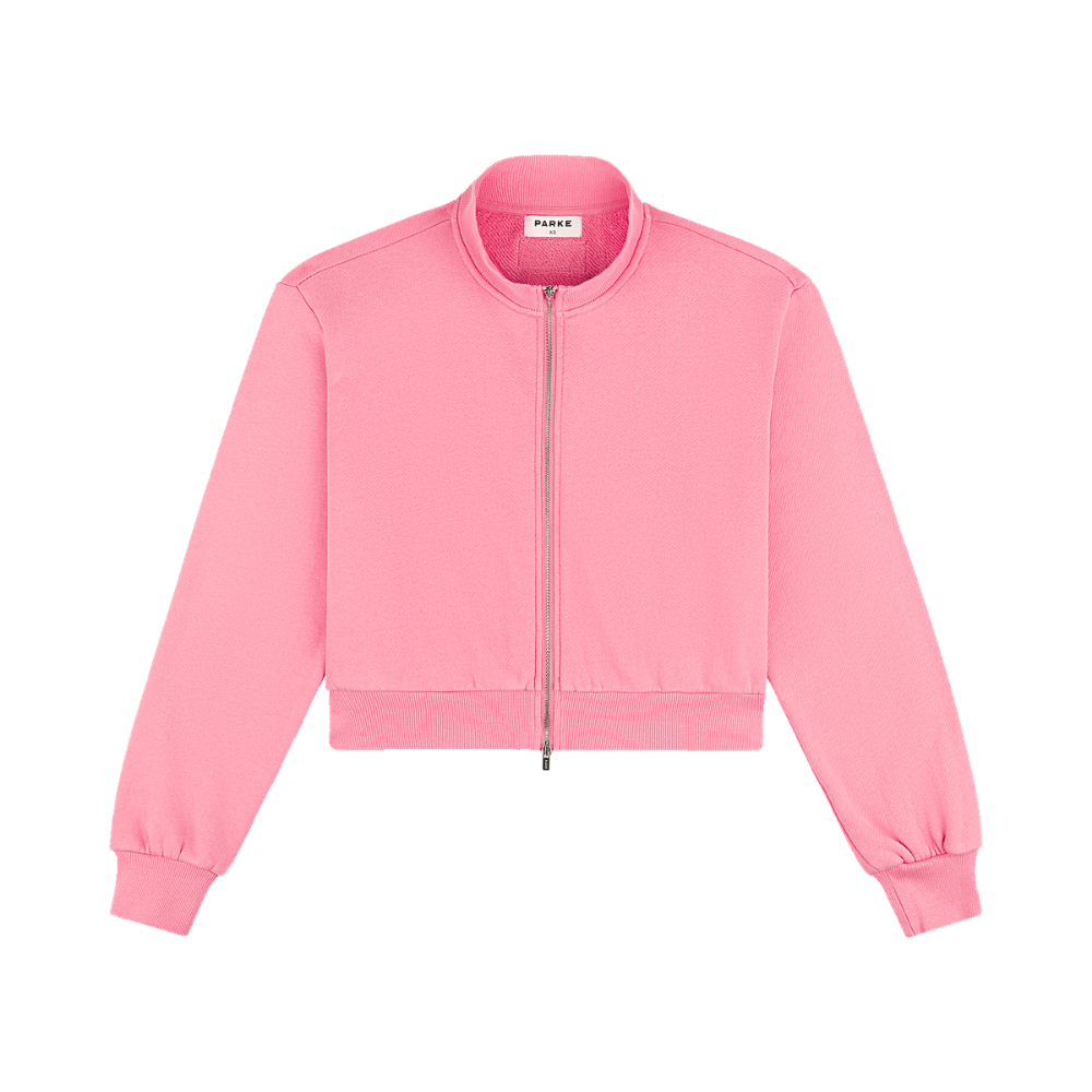 Zip Up Mockneck - Bloom