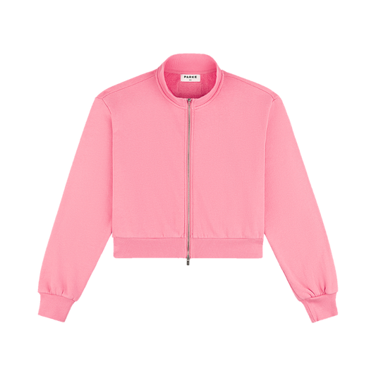 Zip Up Mockneck - Bloom