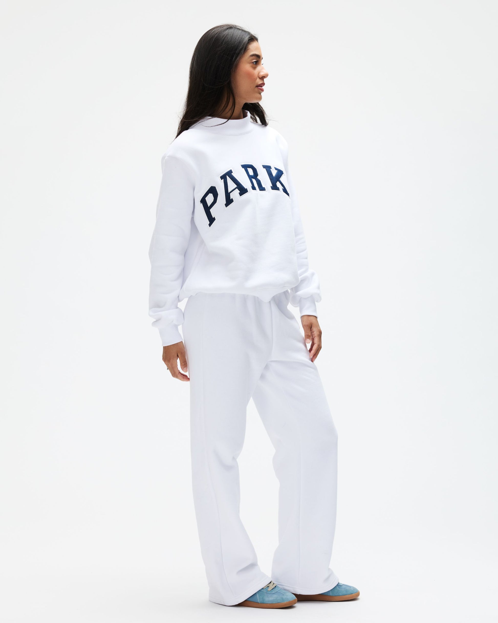 Boxer Sweatpants - White