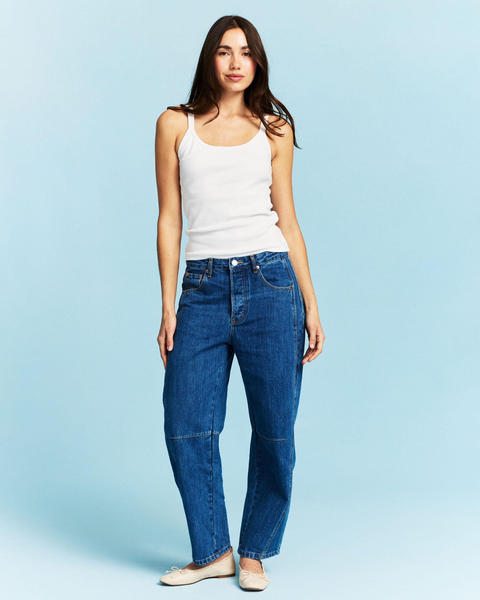 Horseshoe Jeans - Medium Wash