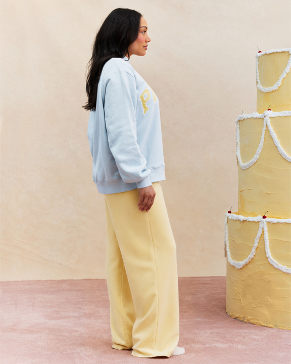 Varsity Mockneck - Blueberry Lemonade