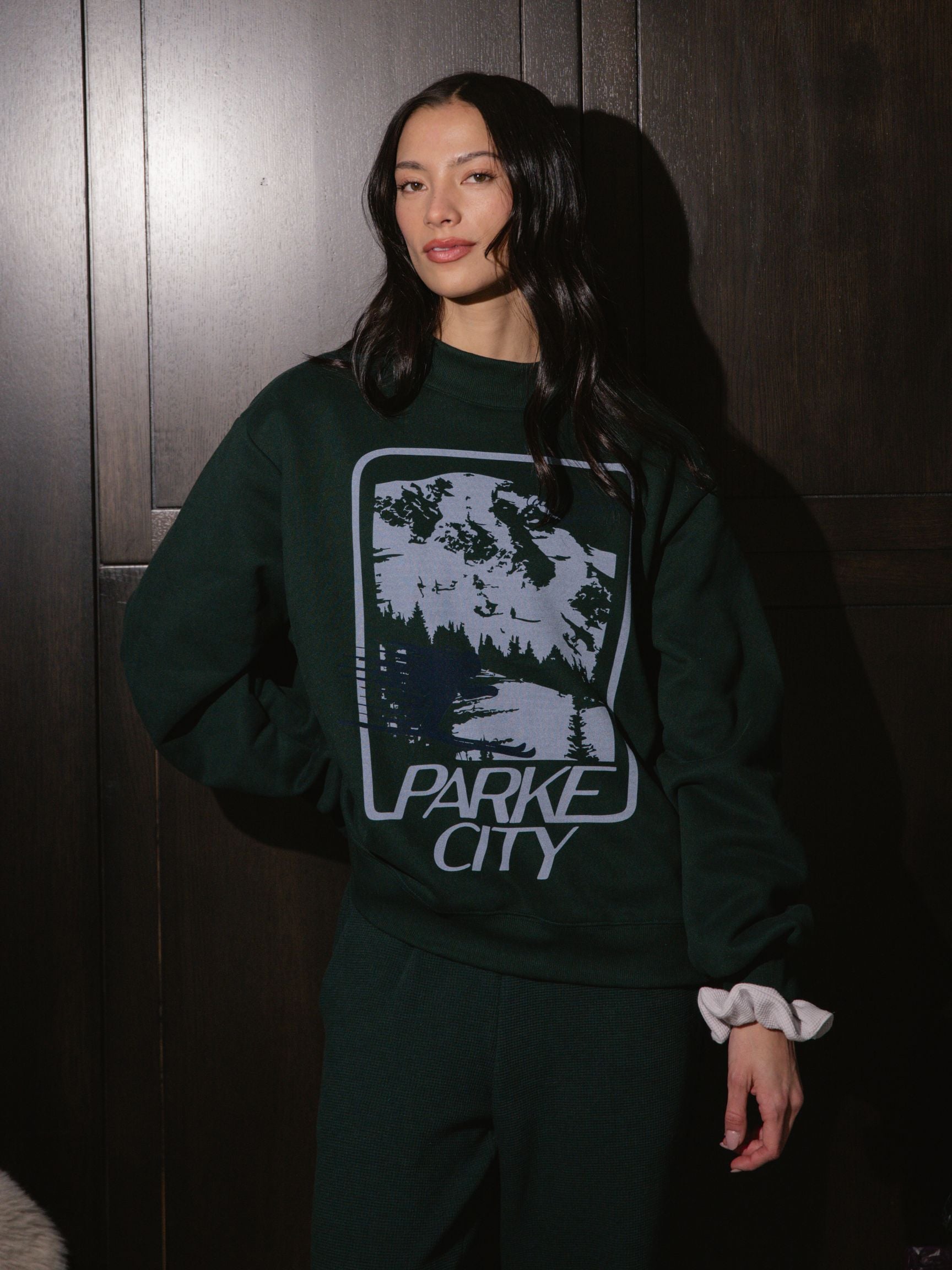 Parke Sport Graphic Mockneck - Forest – PARKE