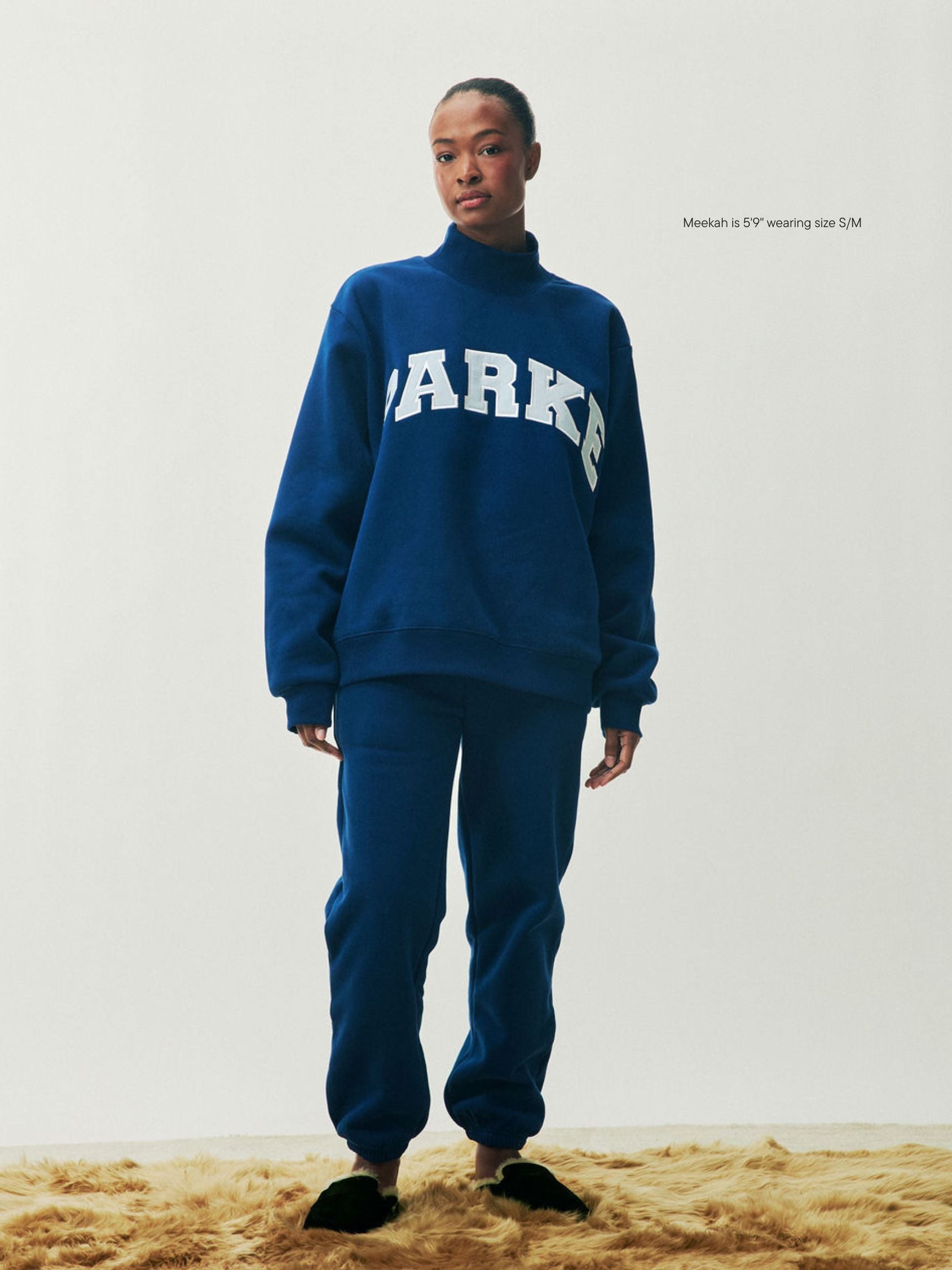 girl wearing Holiday Drawstring Unisex Sweatpants -winter berry