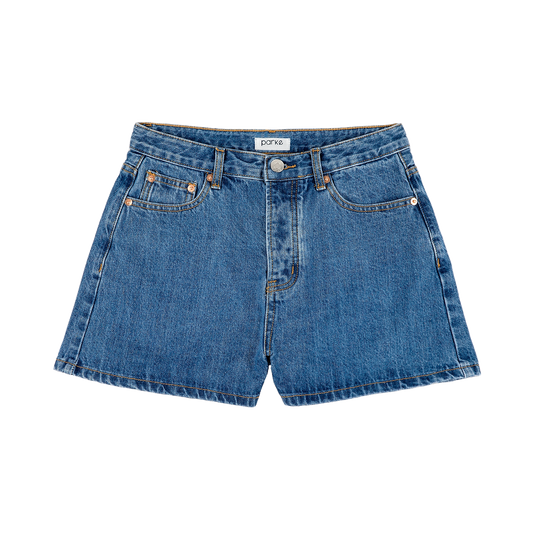 med wash short flat- med wash