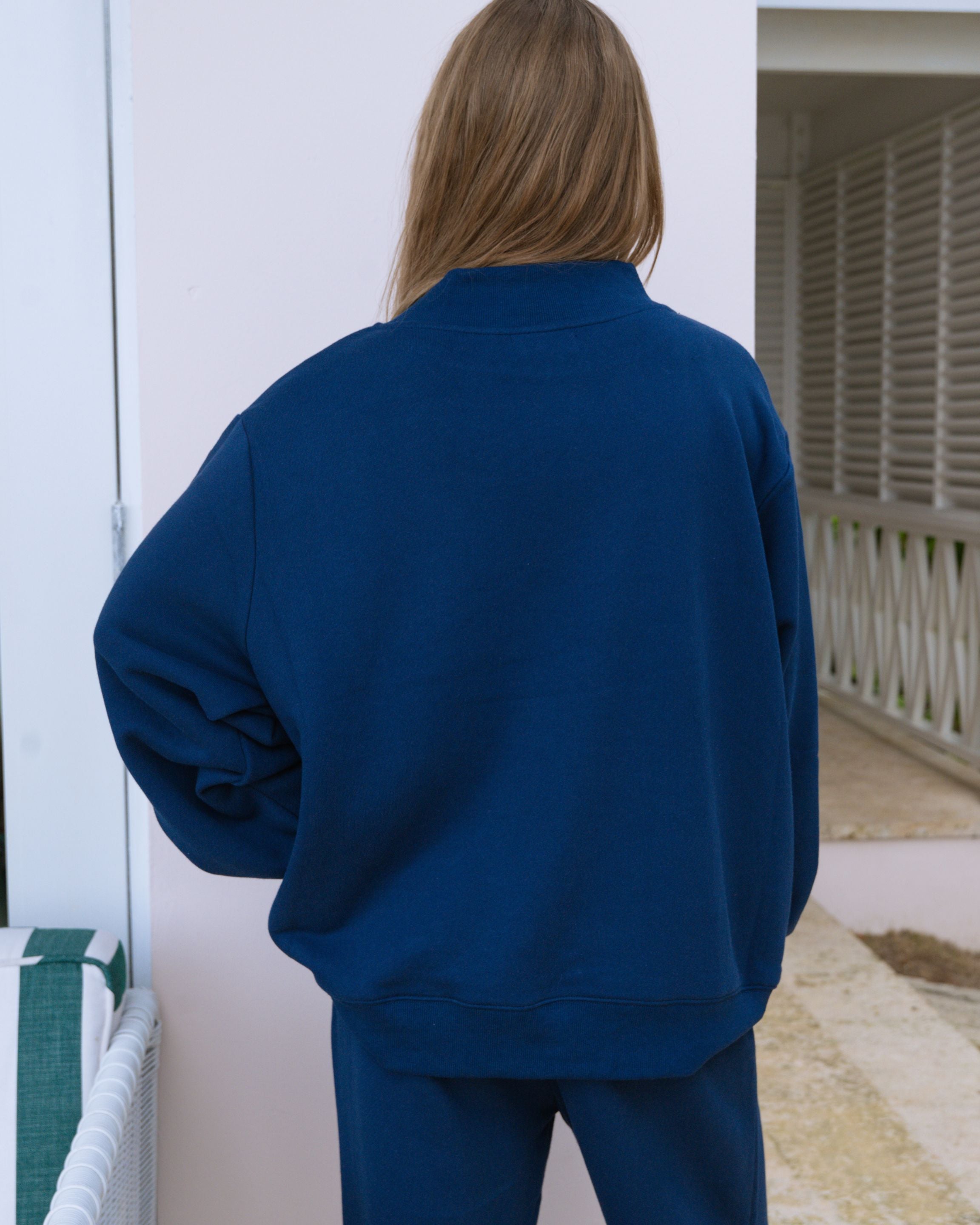 Varsity Mockneck - Seabreeze – PARKE