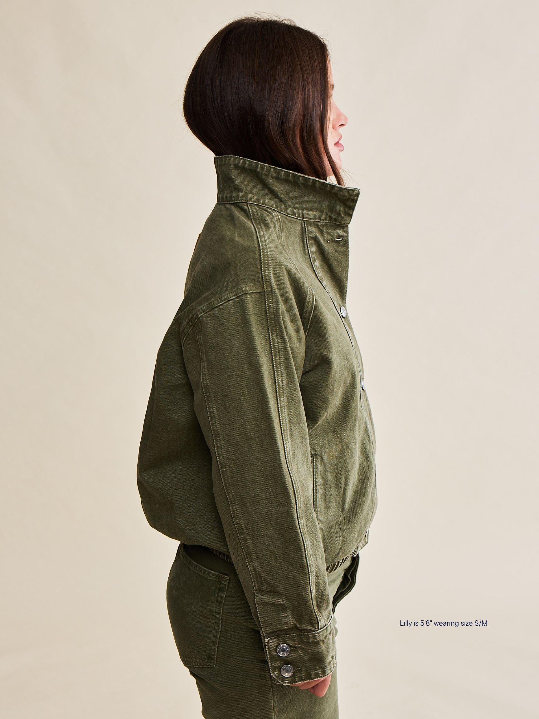 bomber jacket -olive
