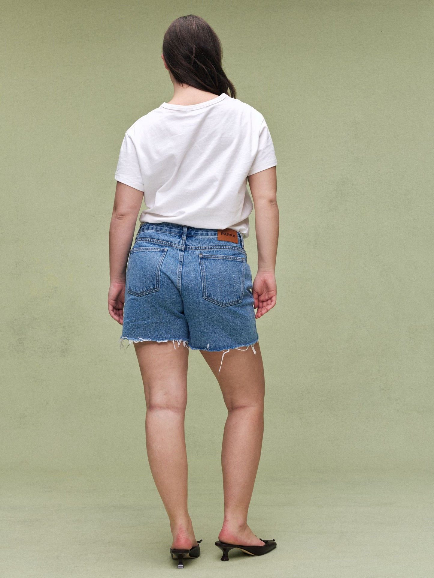 Long Baggy Shorts - Vintage Wash