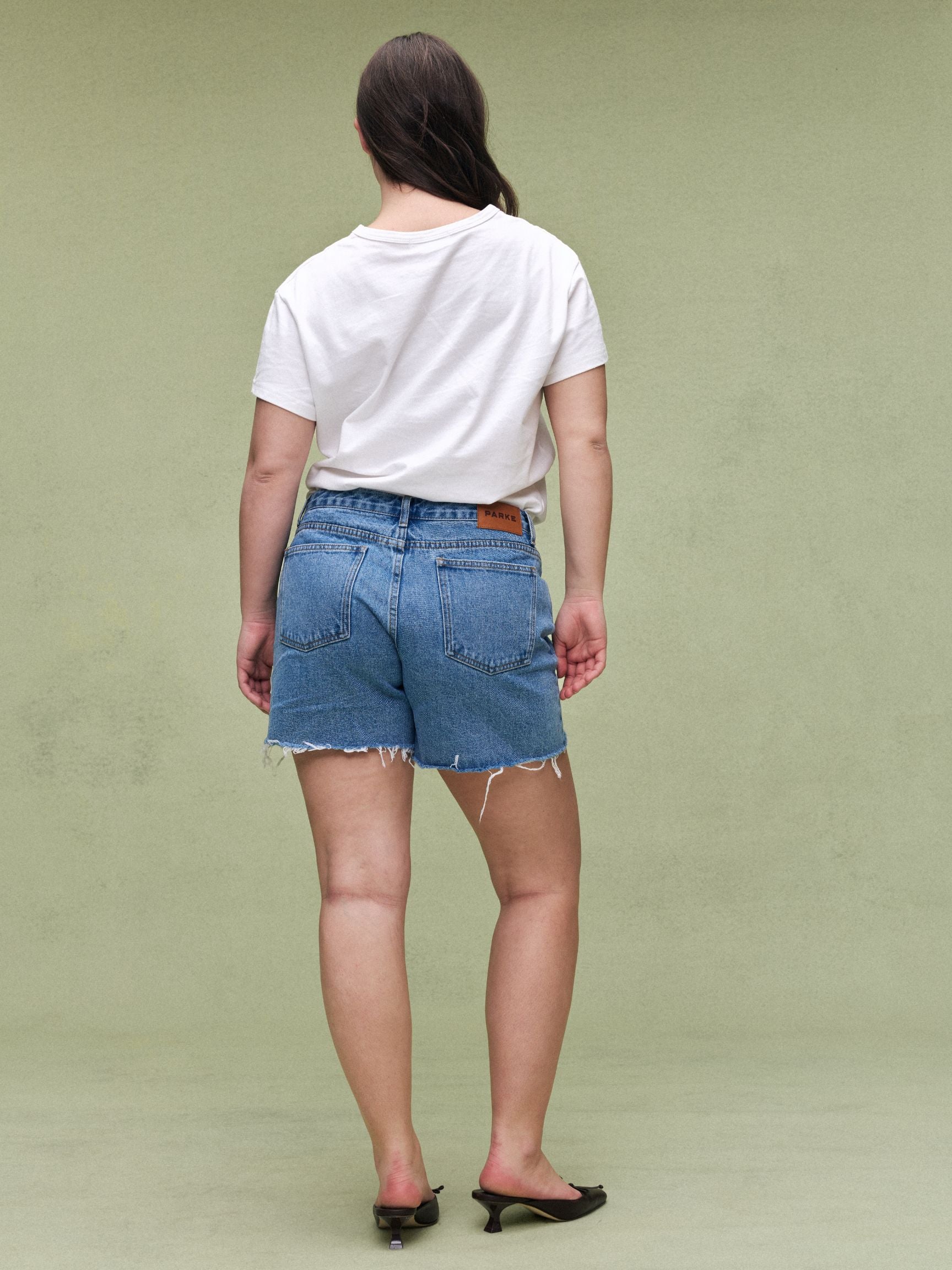 Long Baggy Shorts - Vintage Wash
