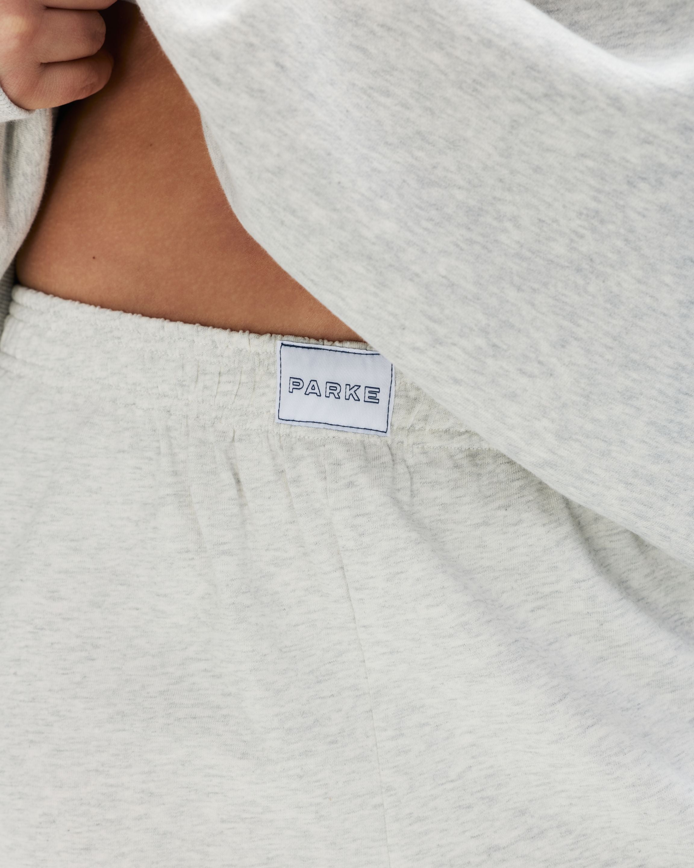 Cotton Boxer Pants - Classic Grey – PARKE