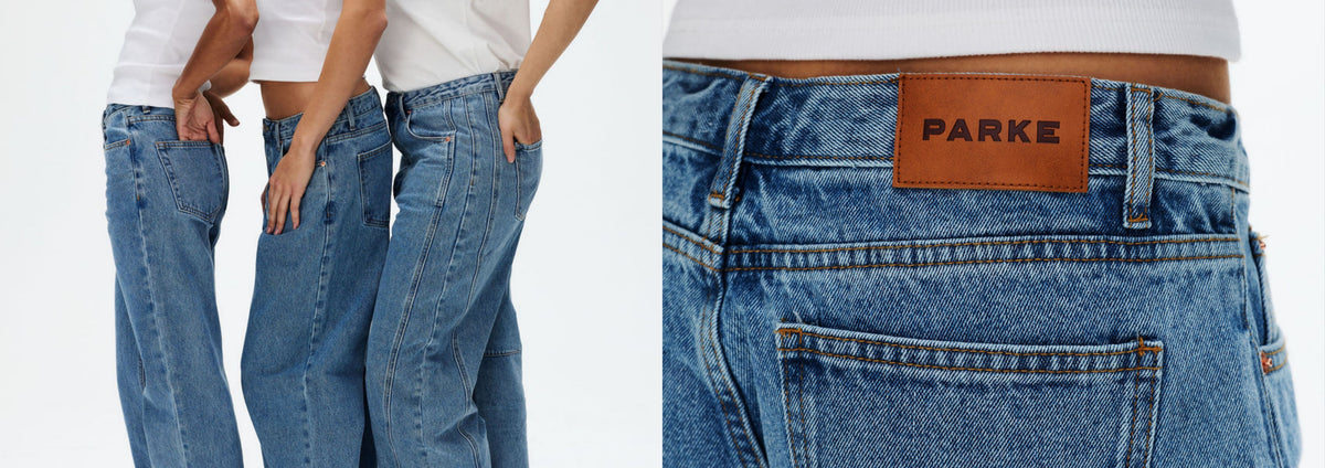 Low Rise Baggy Jeans – PARKE