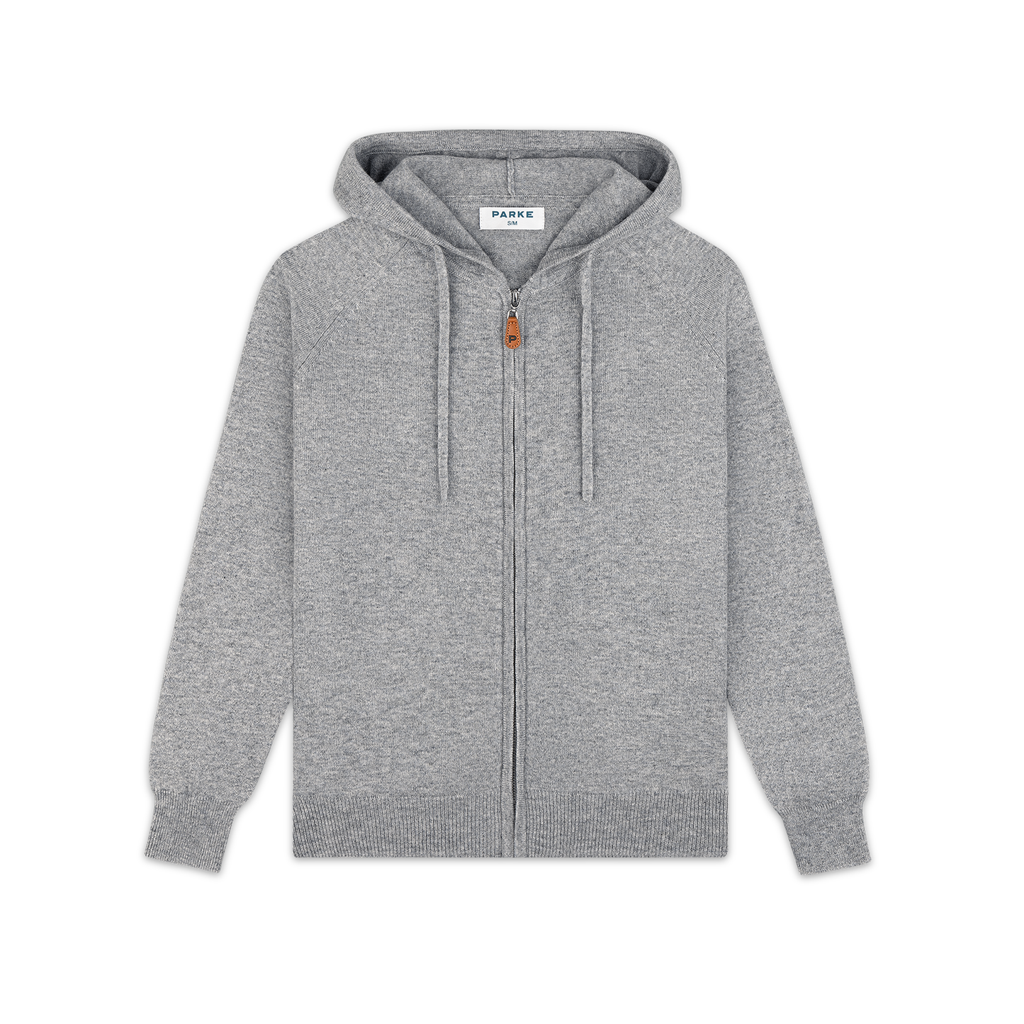 Zip Up Sweater -grey
