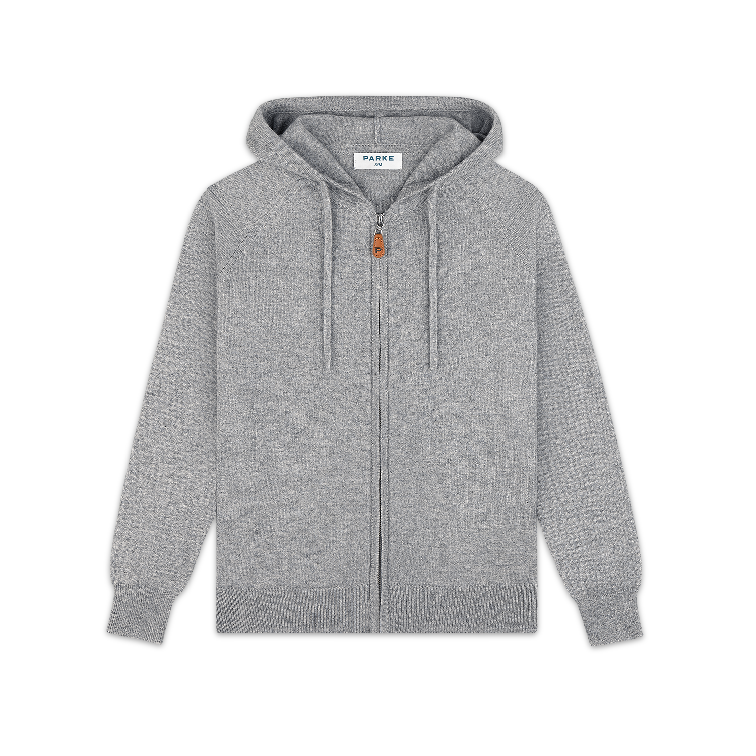 Zip Up Sweater -grey