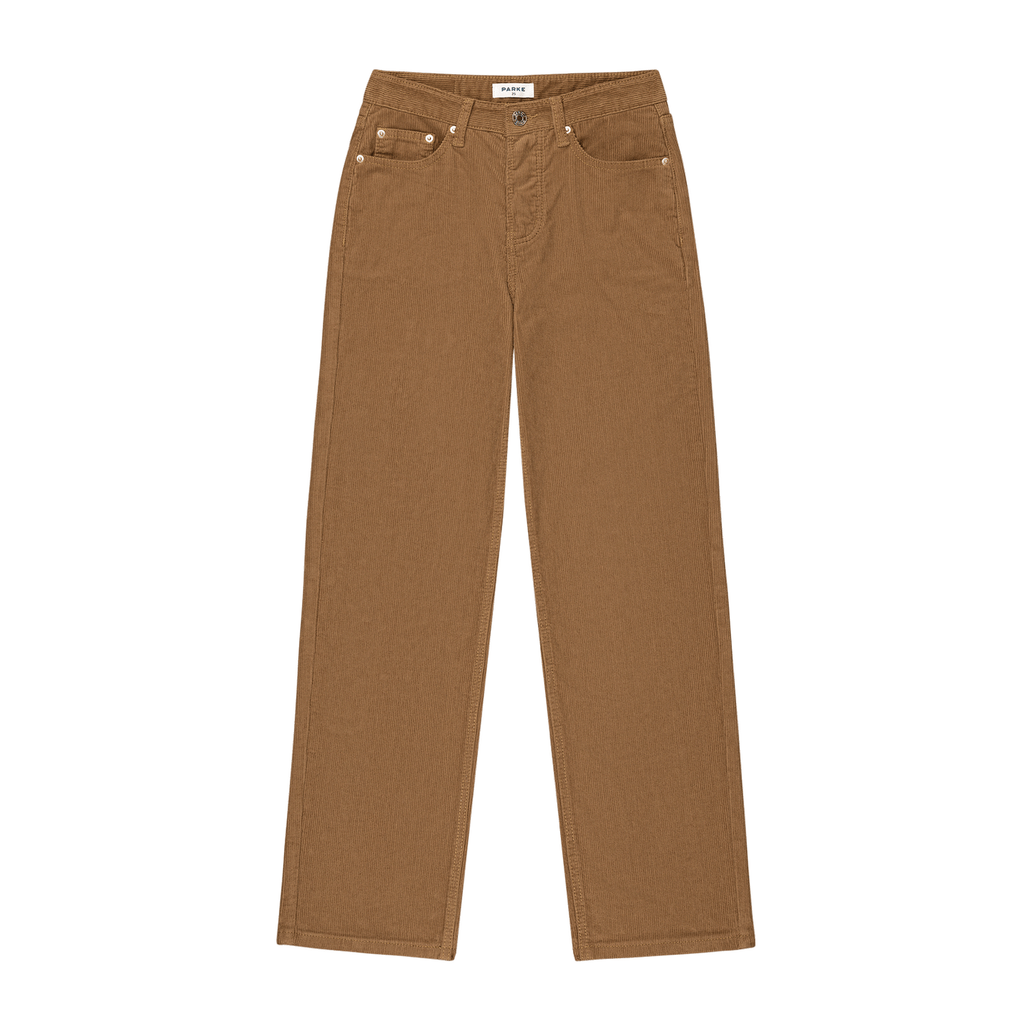 Classic Straight Pants -caramel corduroy
