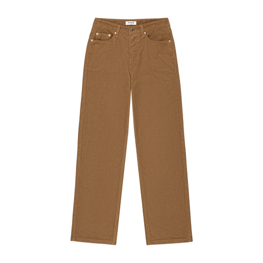 Classic Straight Pants -caramel corduroy