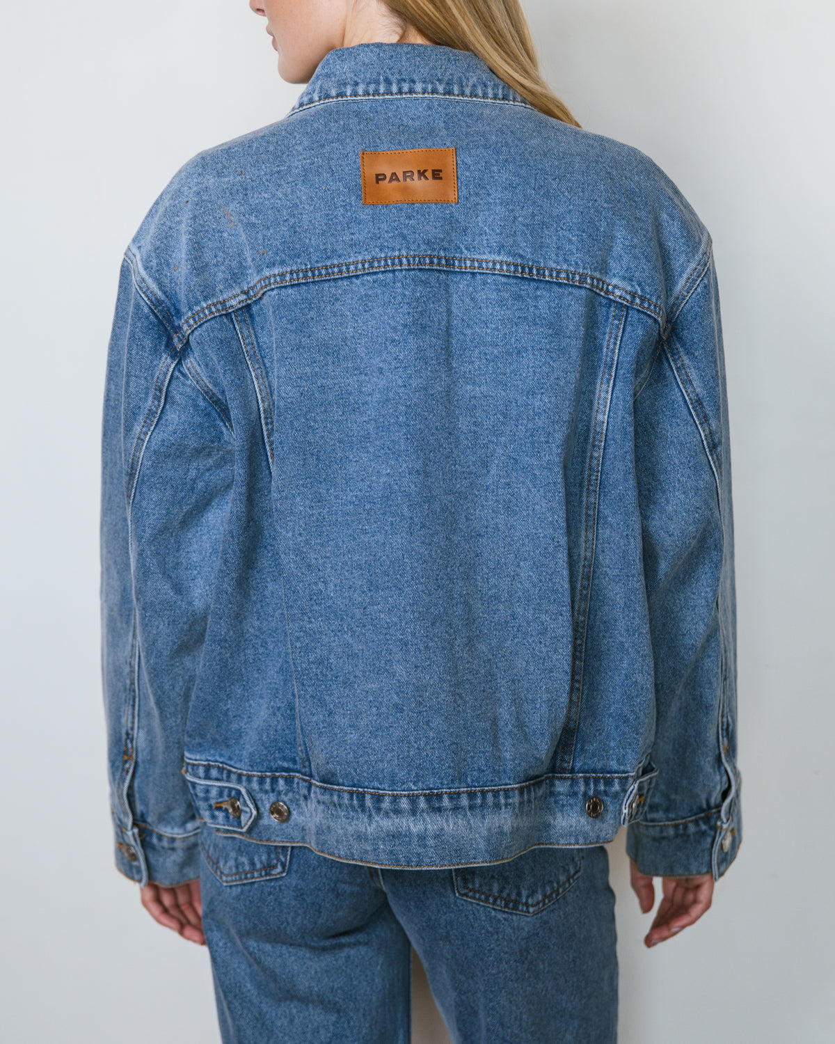 Oversized Denim Jacket - Vintage Wash