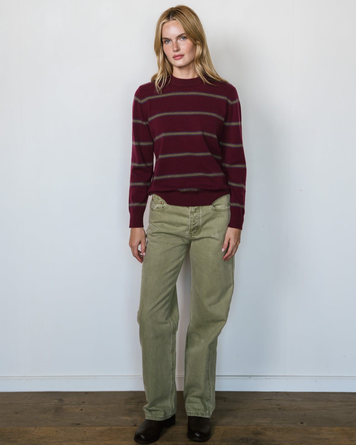 Classic Straight Jeans - Moss