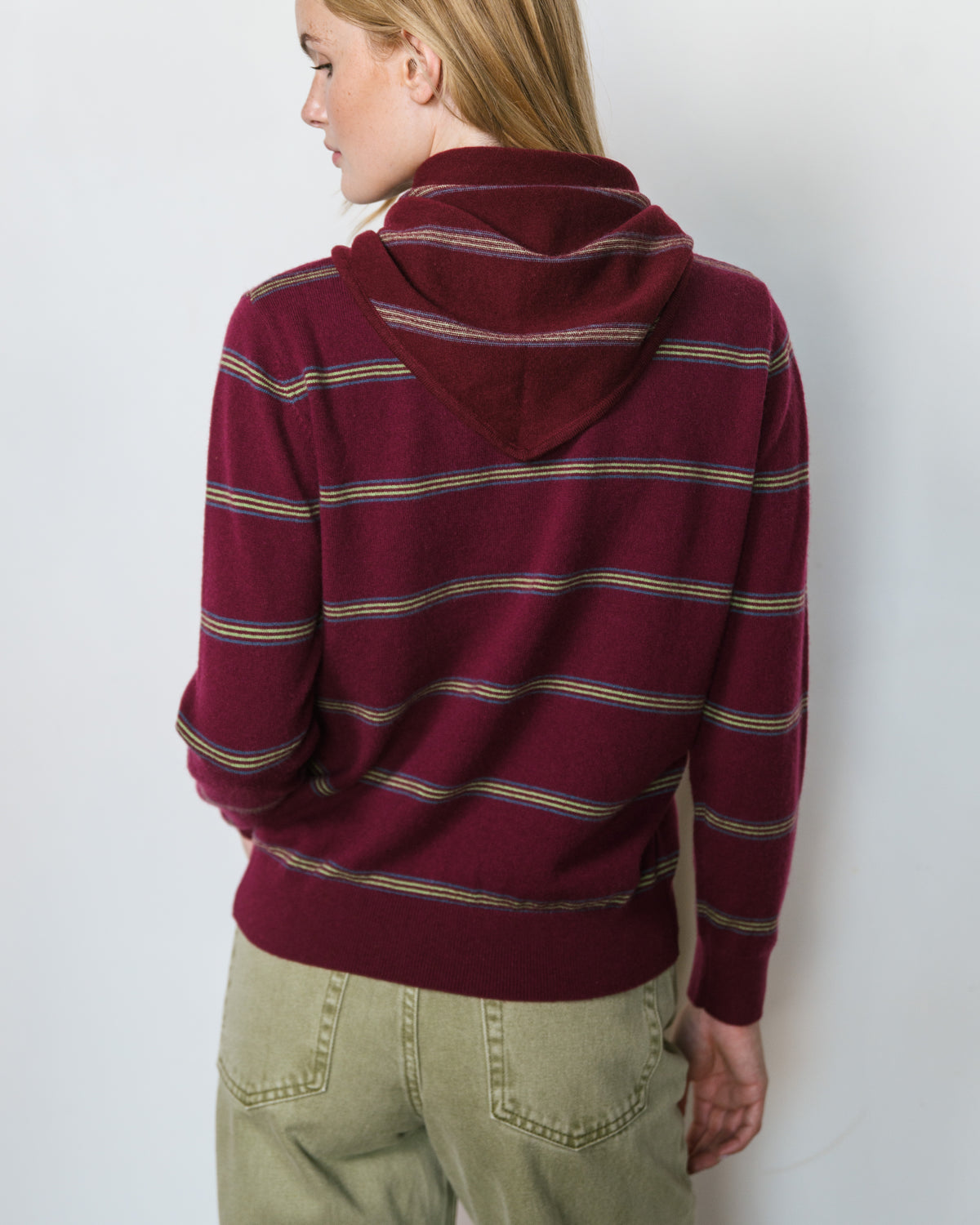 Triangle Scarf - Port Stripe